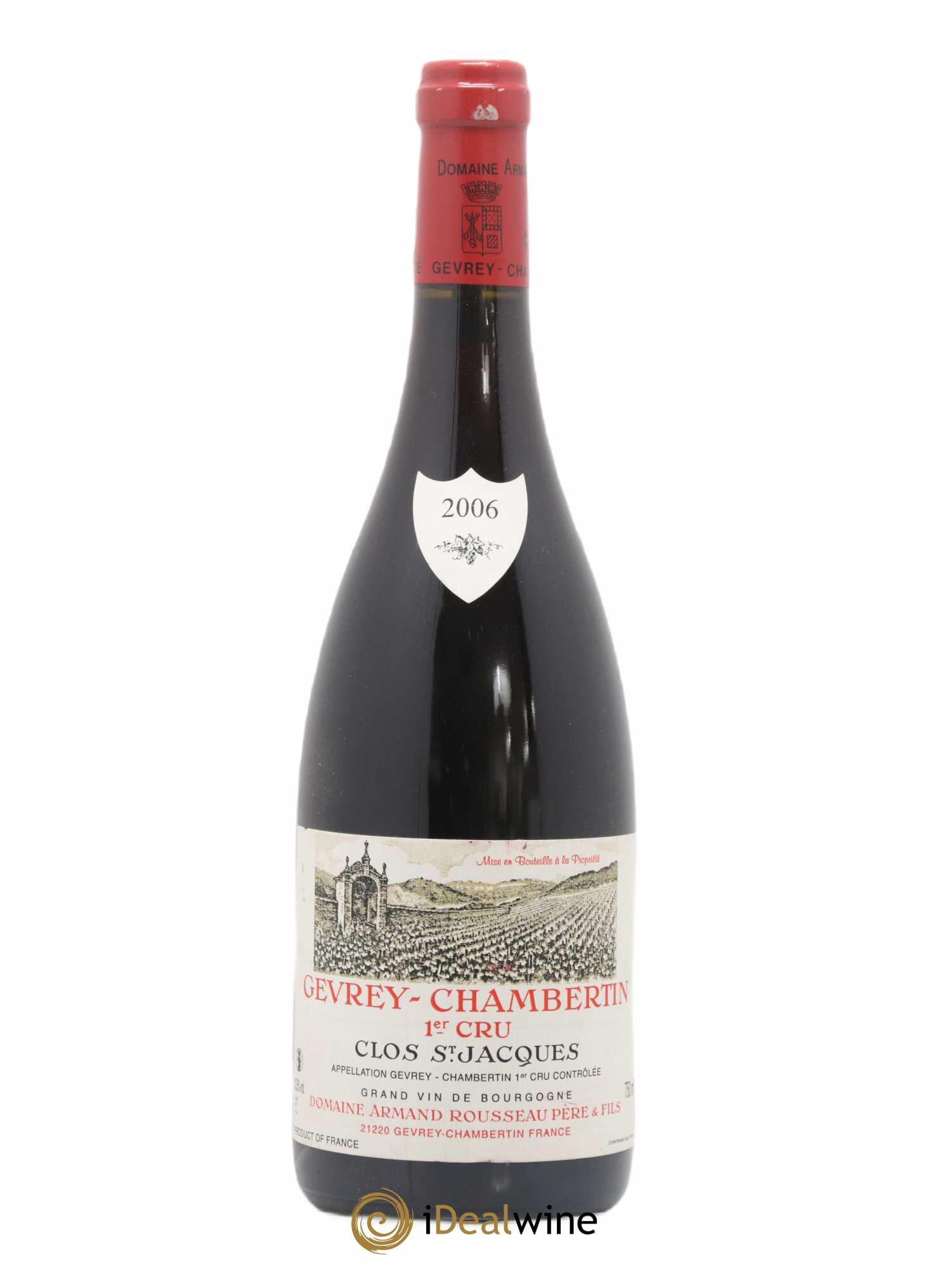 Gevrey-Chambertin 1er Cru Clos Saint-Jacques Armand Rousseau (Domaine) 2006 - Lot de 1 bouteille - 0