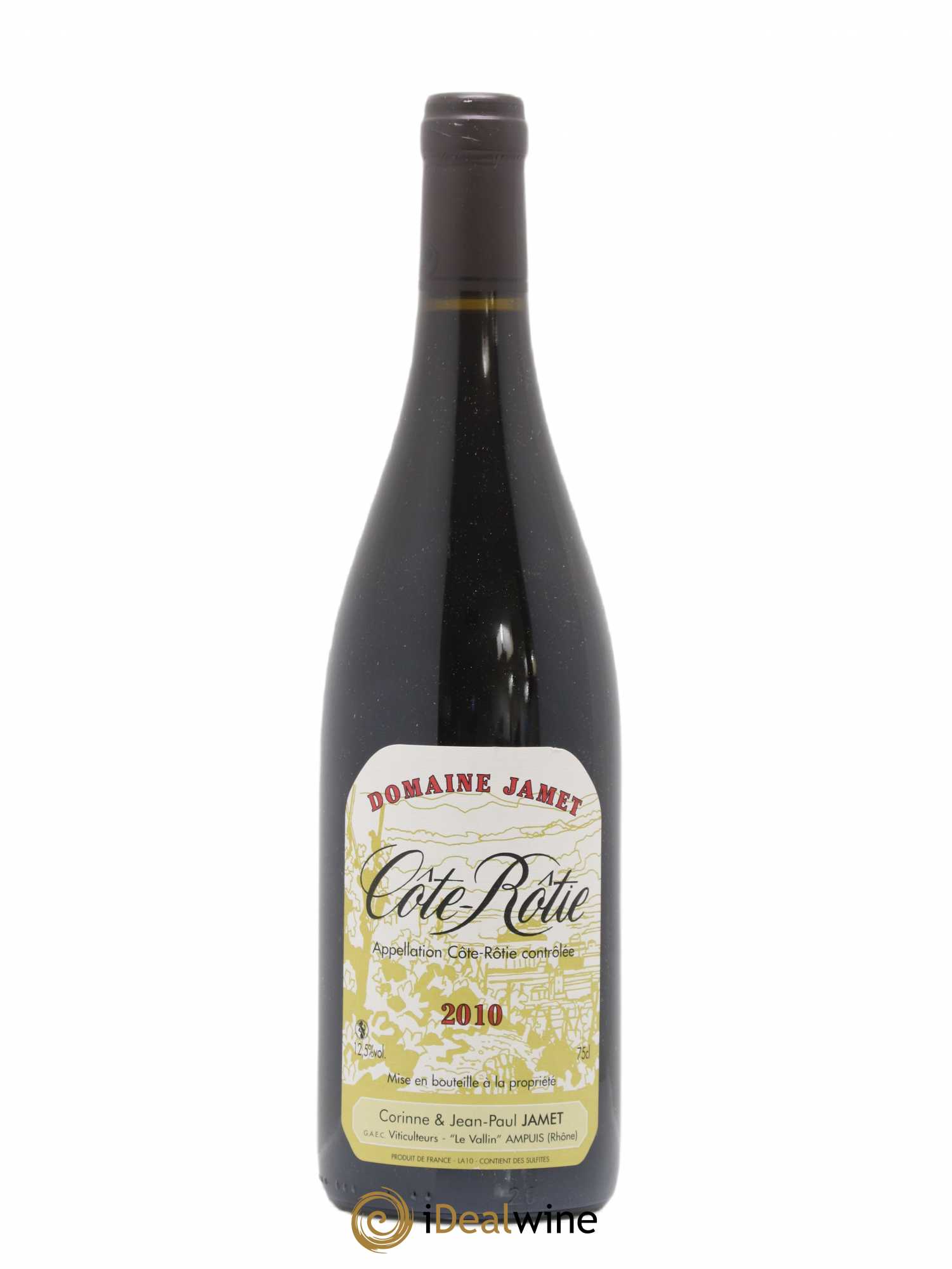 Côte-Rôtie Jamet (Domaine) 2010 - Lot de 1 bouteille - 0