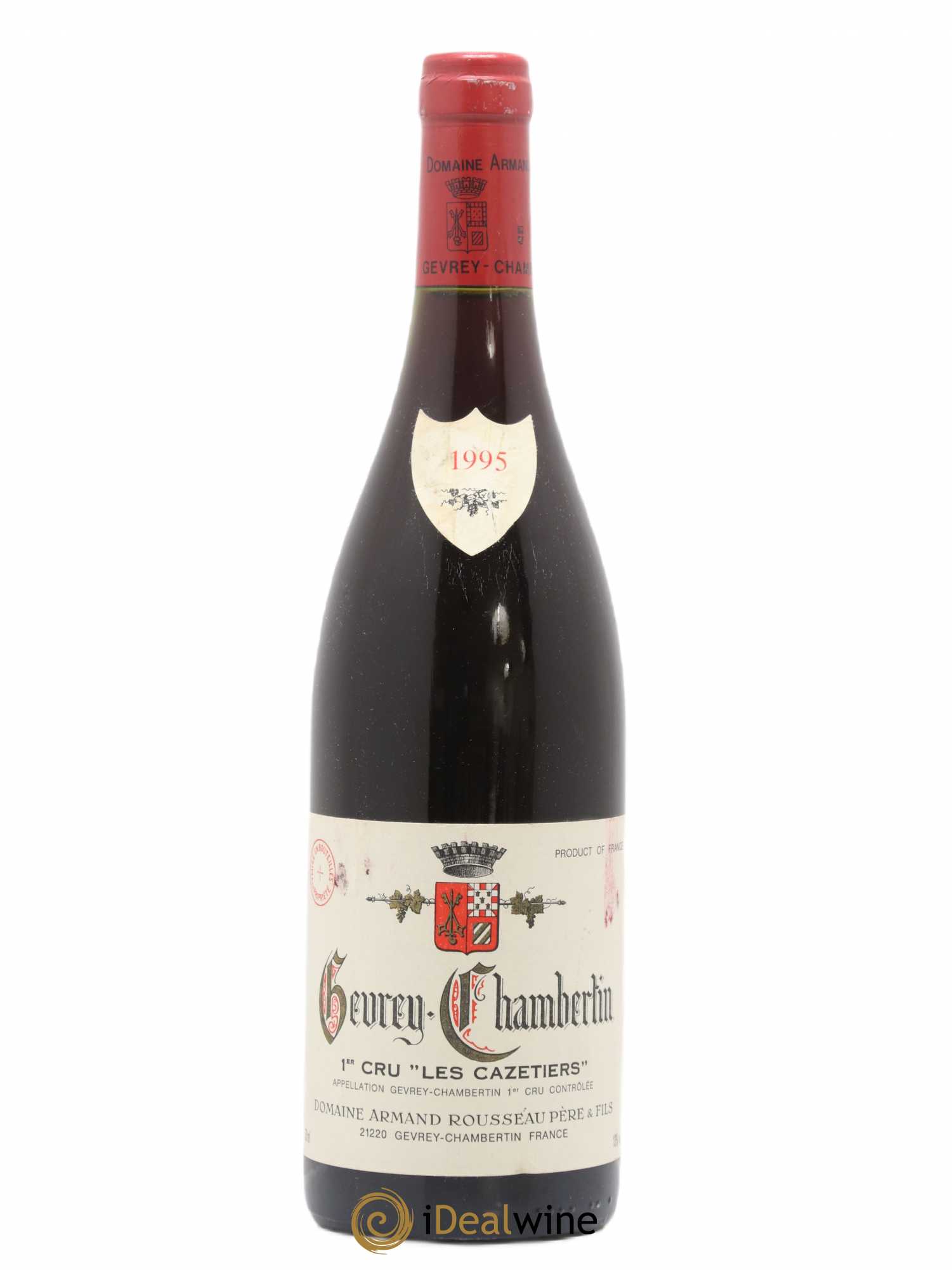 Gevrey-Chambertin 1er Cru Les Cazetiers Armand Rousseau (Domaine) 1995 - Lot de 1 bouteille - 0