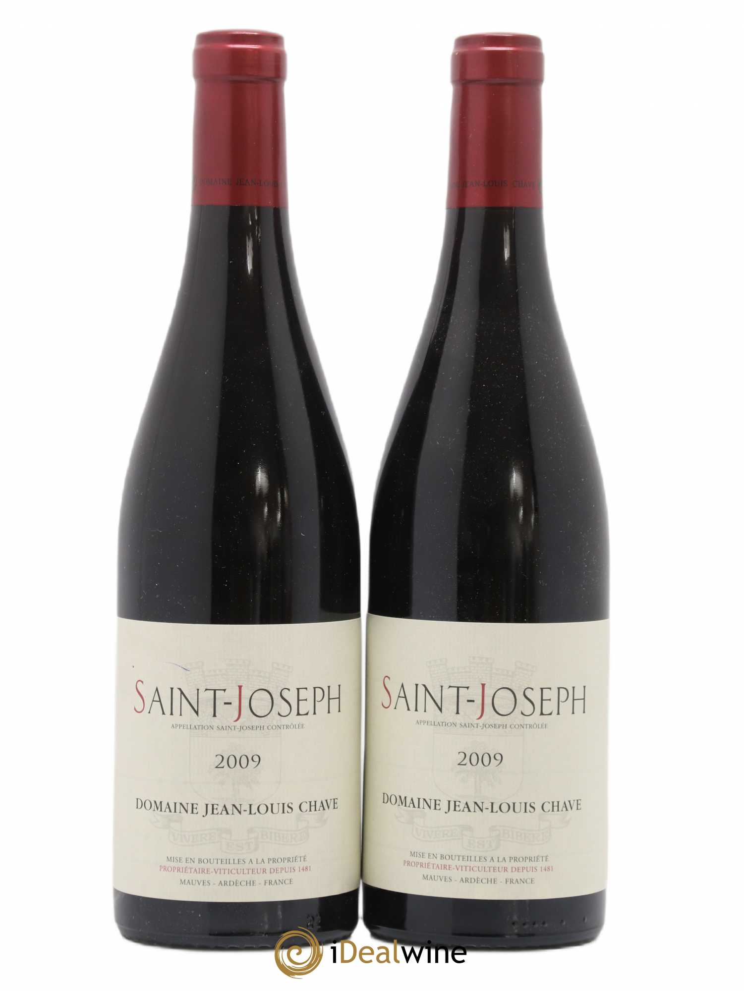 Saint-Joseph Jean-Louis Chave 2009 - Lot de 2 bouteilles - 0