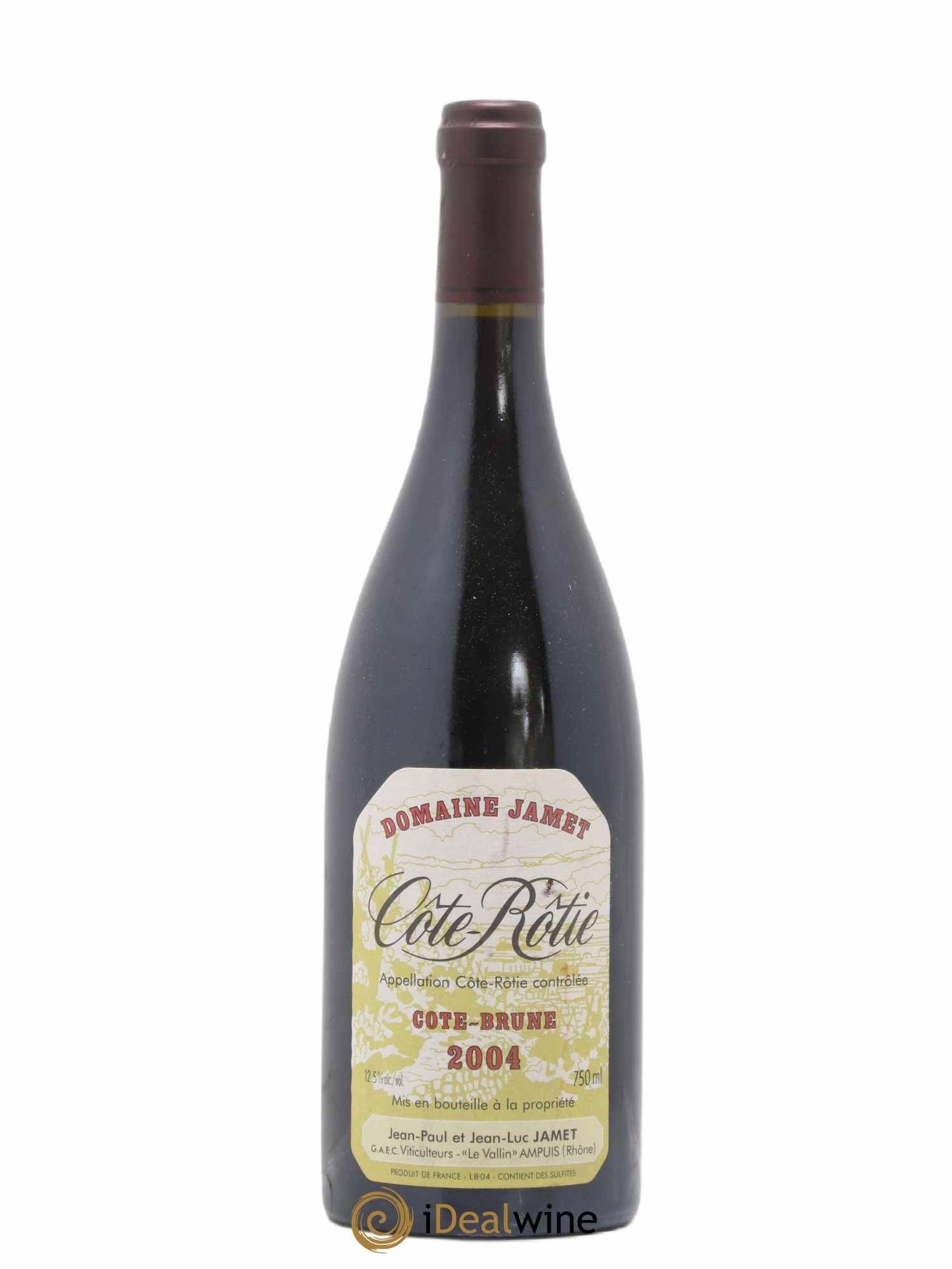 Côte-Rôtie Côte Brune Jamet (Domaine) 2004 - Lot de 1 bouteille - 0