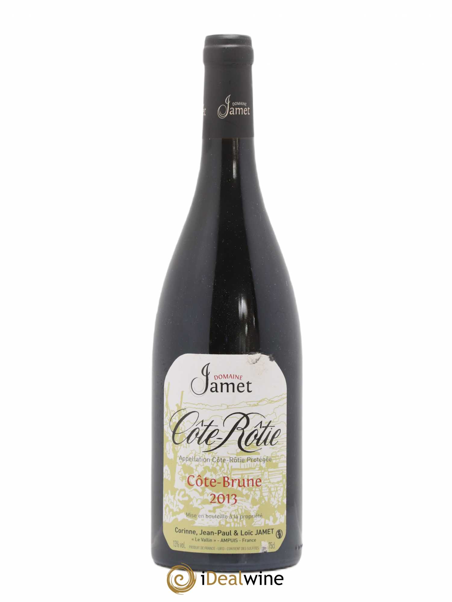 Côte-Rôtie Côte Brune Jamet (Domaine) 2013 - Lot de 1 bouteille - 0