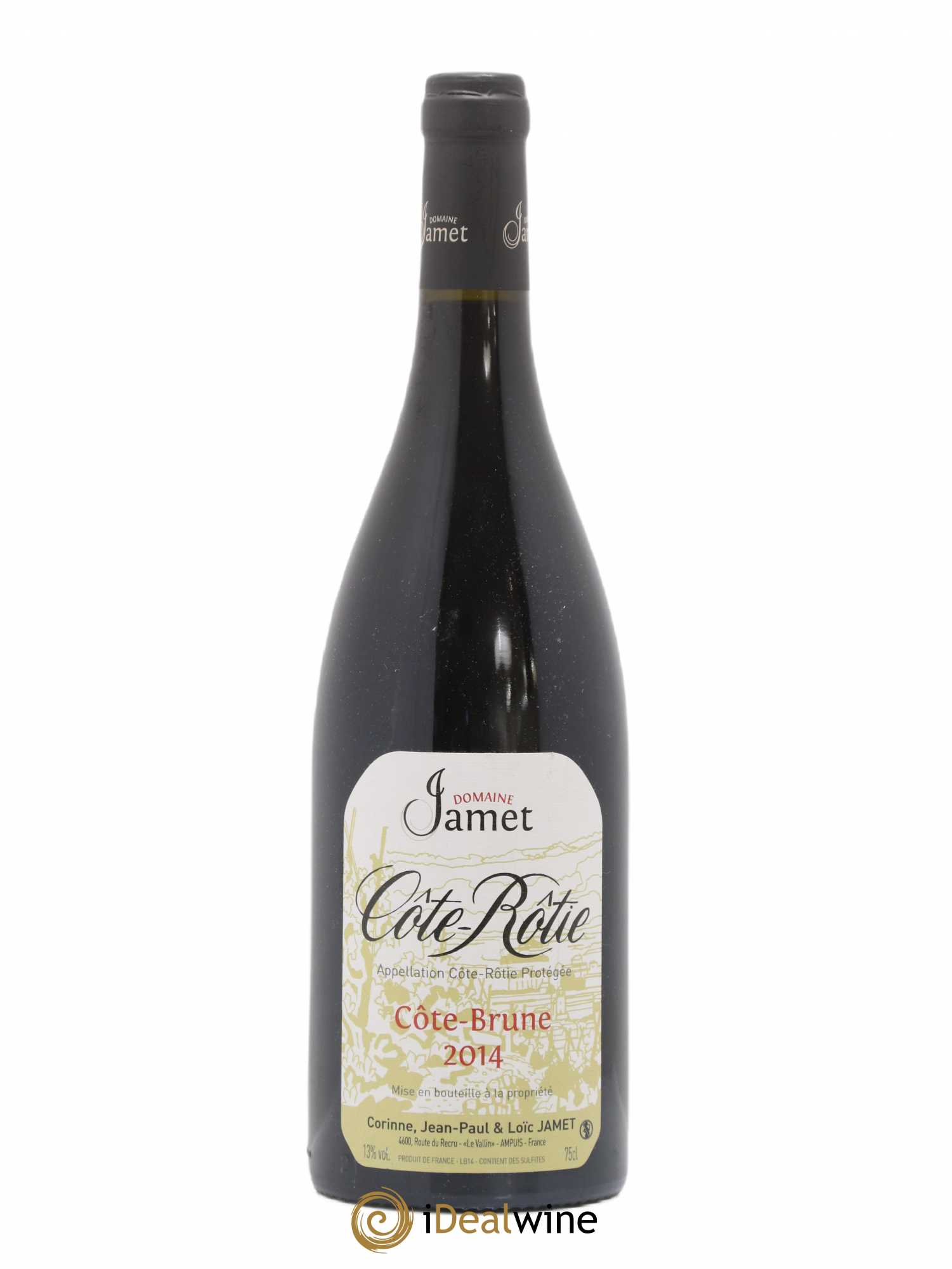 Côte-Rôtie Côte Brune Jamet (Domaine) 2014 - Lot de 1 bouteille - 0