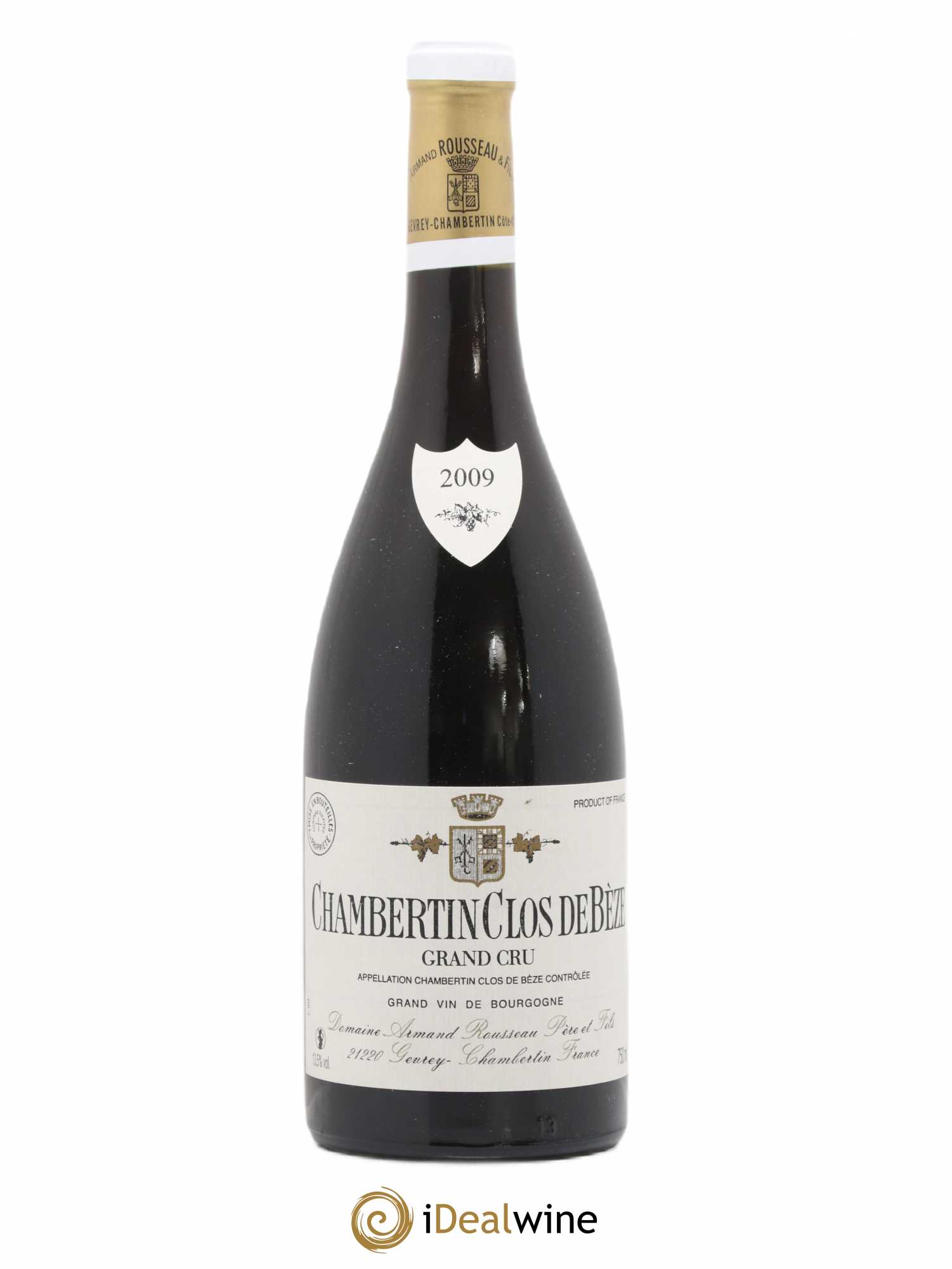 Chambertin Clos de Bèze Grand Cru Armand Rousseau (Domaine) 2009 - Lot de 1 bouteille - 0