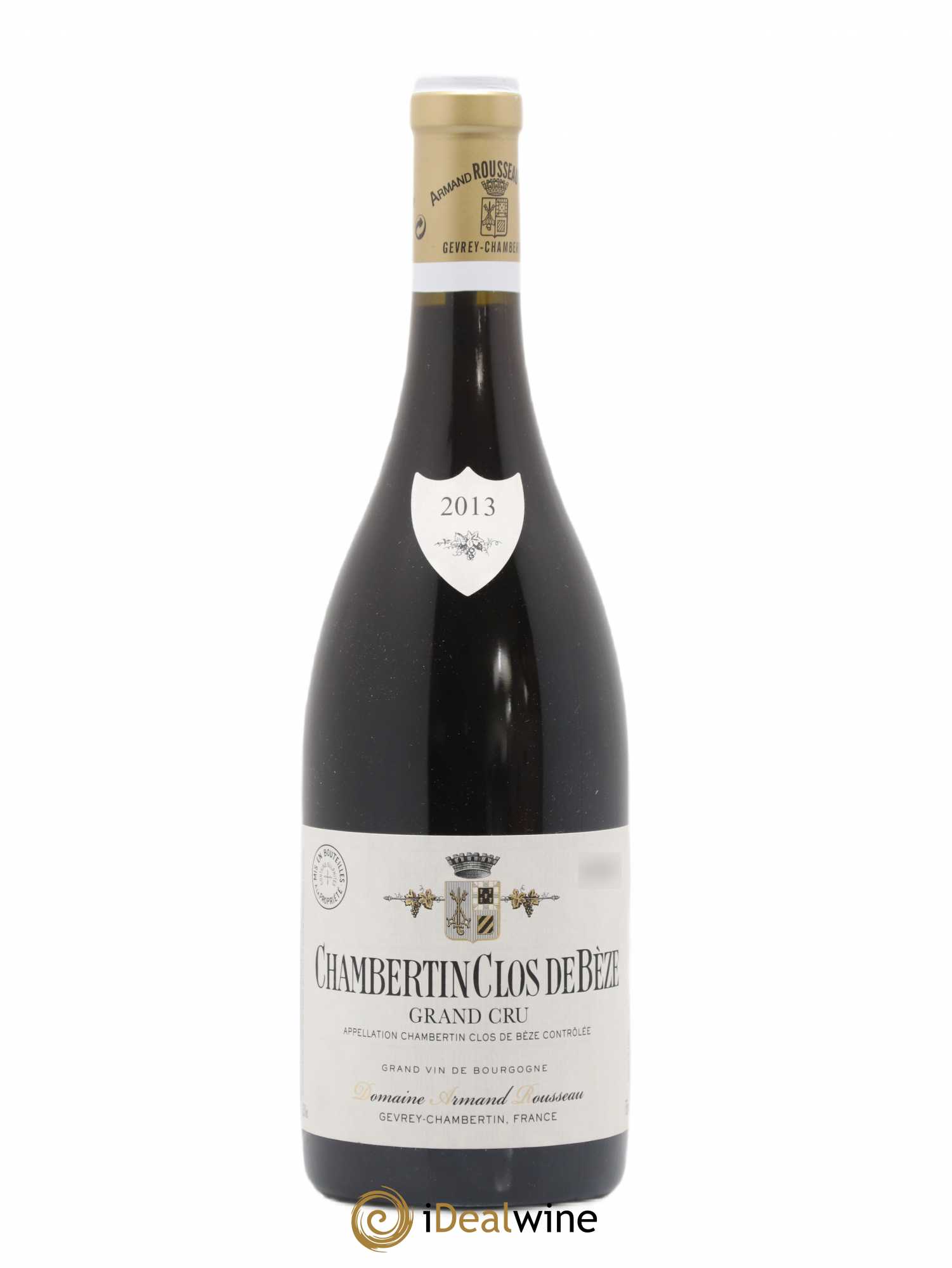 Chambertin Clos de Bèze Grand Cru Armand Rousseau (Domaine) 2013 - Lot de 1 bouteille - 0