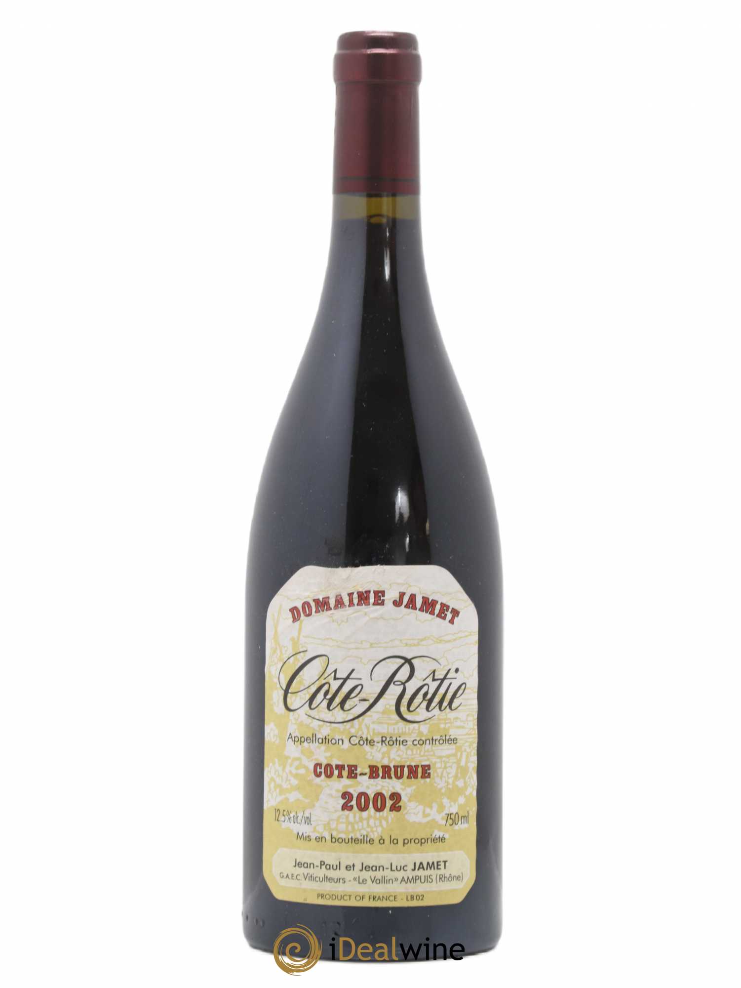 Côte-Rôtie Côte Brune Jamet (Domaine) 2002 - Lot de 1 bouteille - 0