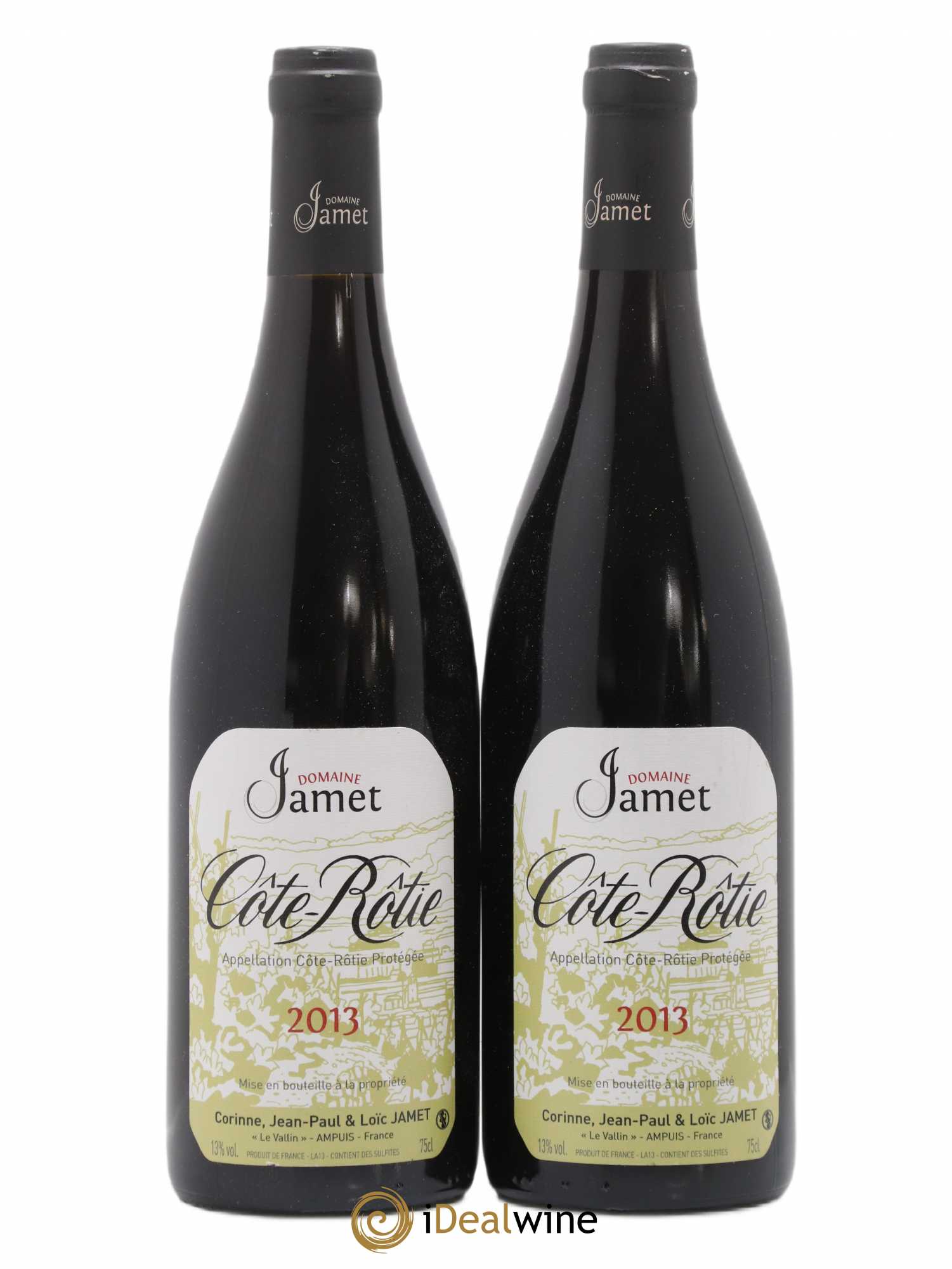 Côte-Rôtie Jamet (Domaine) 2013 - Lot de 2 bouteilles - 0