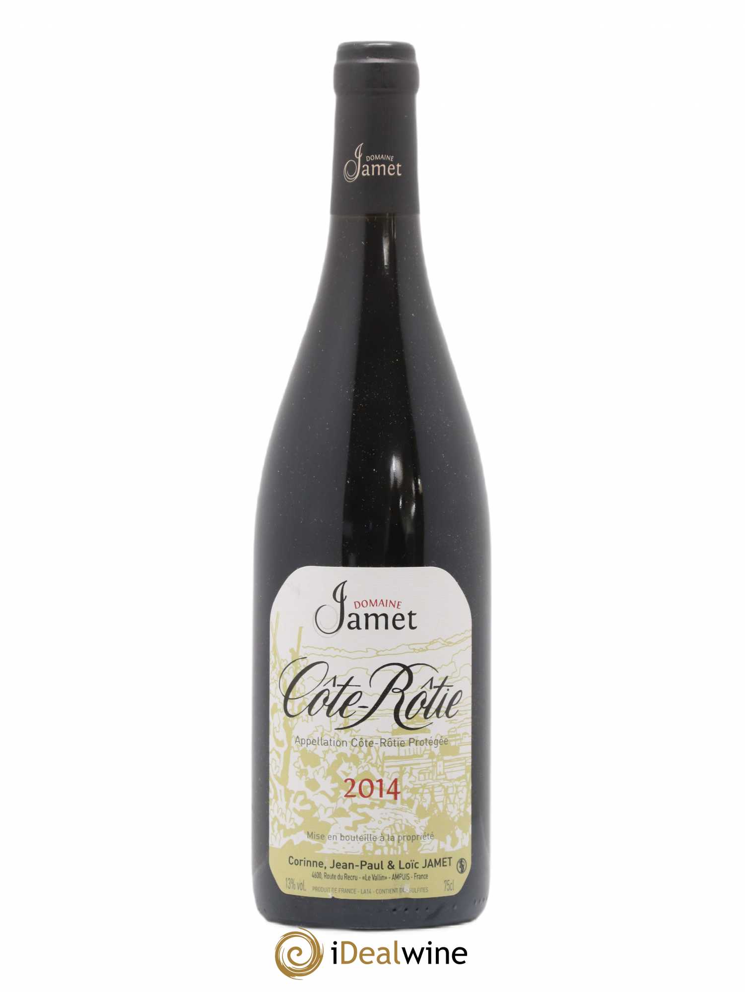 Côte-Rôtie Jamet (Domaine) 2014 - Lot de 1 bouteille - 0