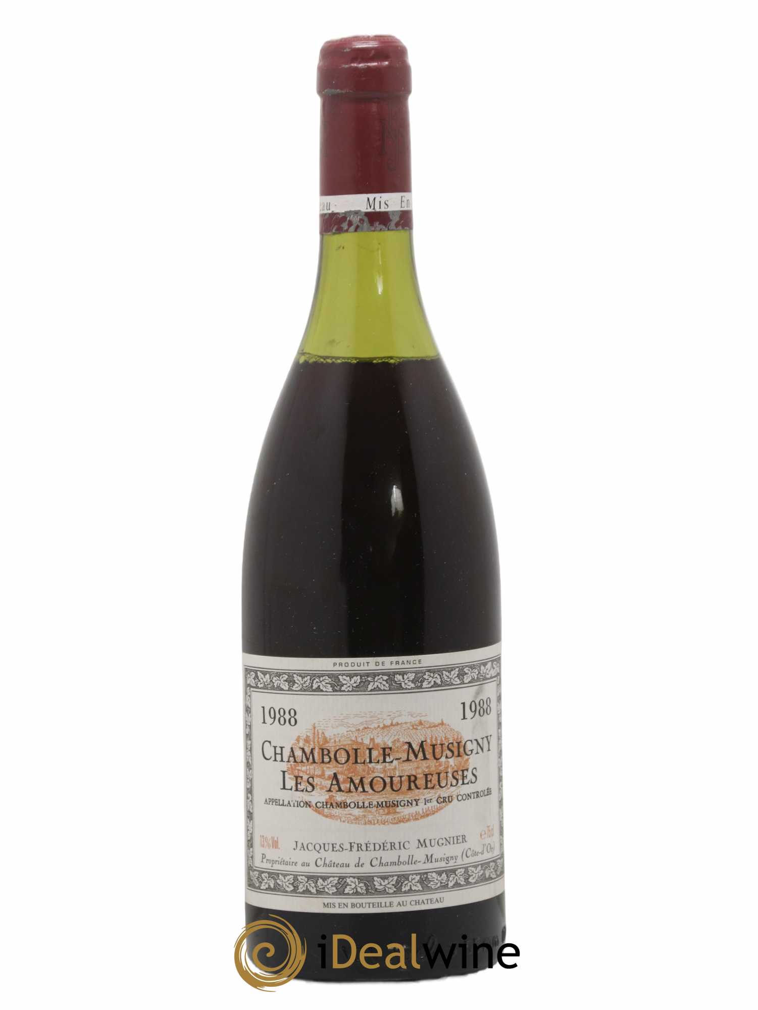 Chambolle-Musigny 1er Cru Les Amoureuses Jacques-Frédéric Mugnier 1988 - Lot de 1 bouteille - 0