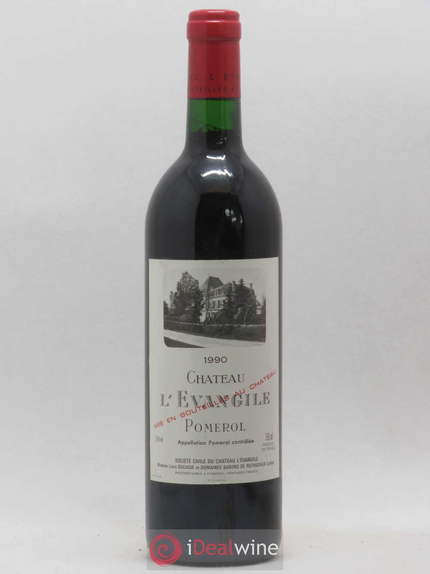 Château l' Évangile 1990 - Lot de 1 bouteille - 0