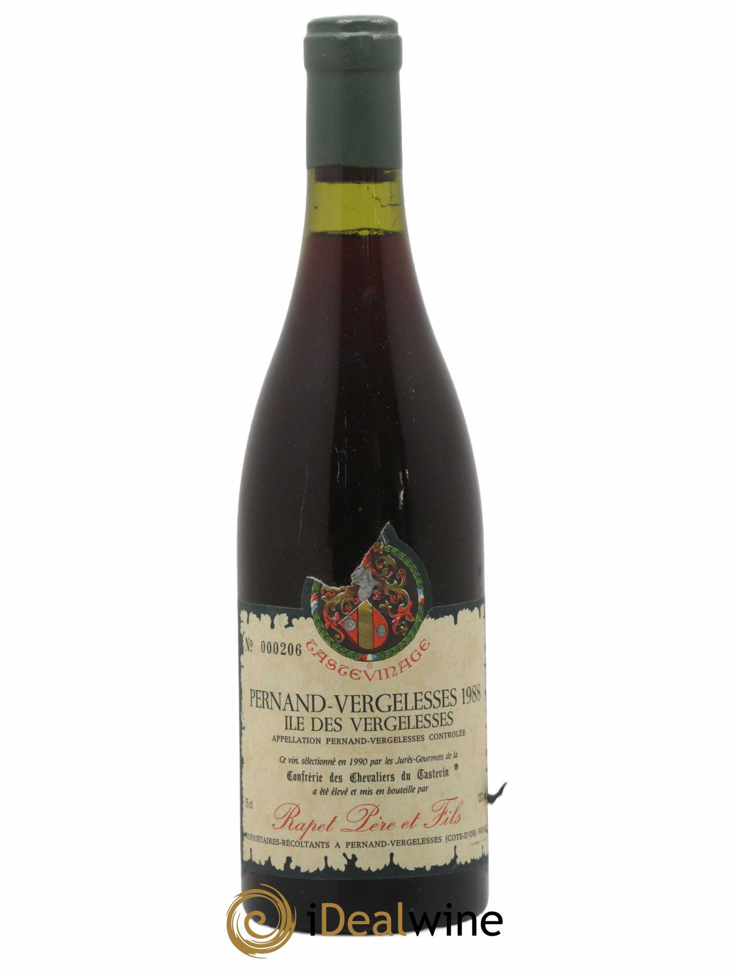 Pernand-Vergelesses 1er Cru 1988 - Posten von 1 Flasche - 0