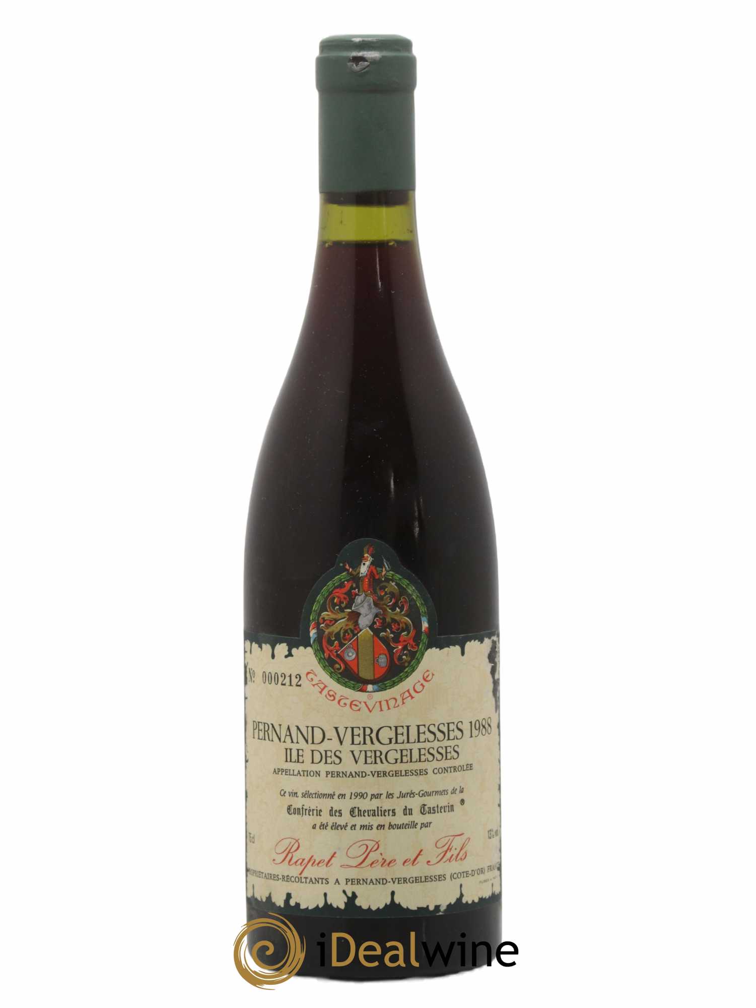 Pernand-Vergelesses 1er Cru 1988 - Posten von 1 Flasche - 0