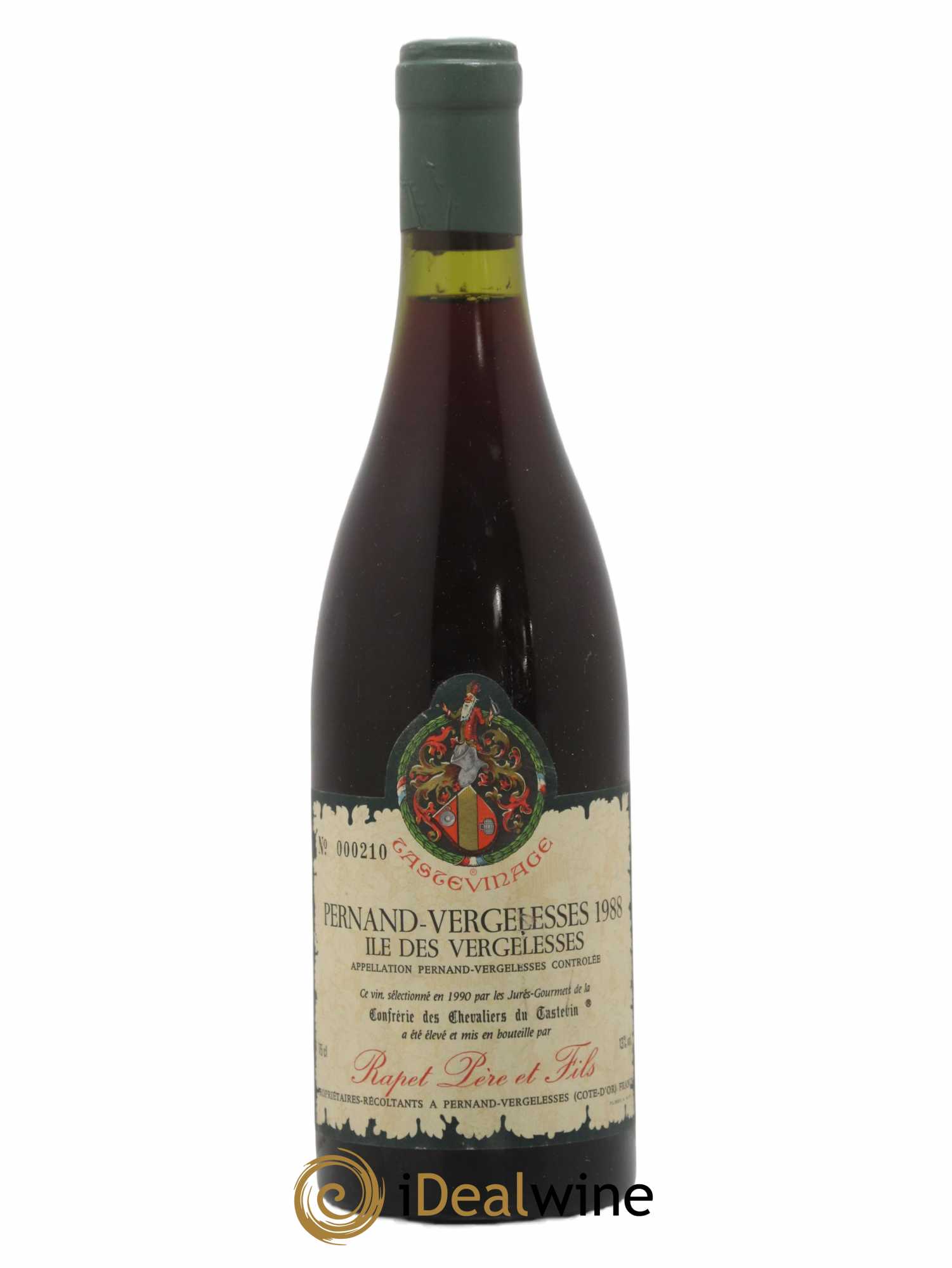 Pernand-Vergelesses 1er Cru 1988 - Posten von 1 Flasche - 0