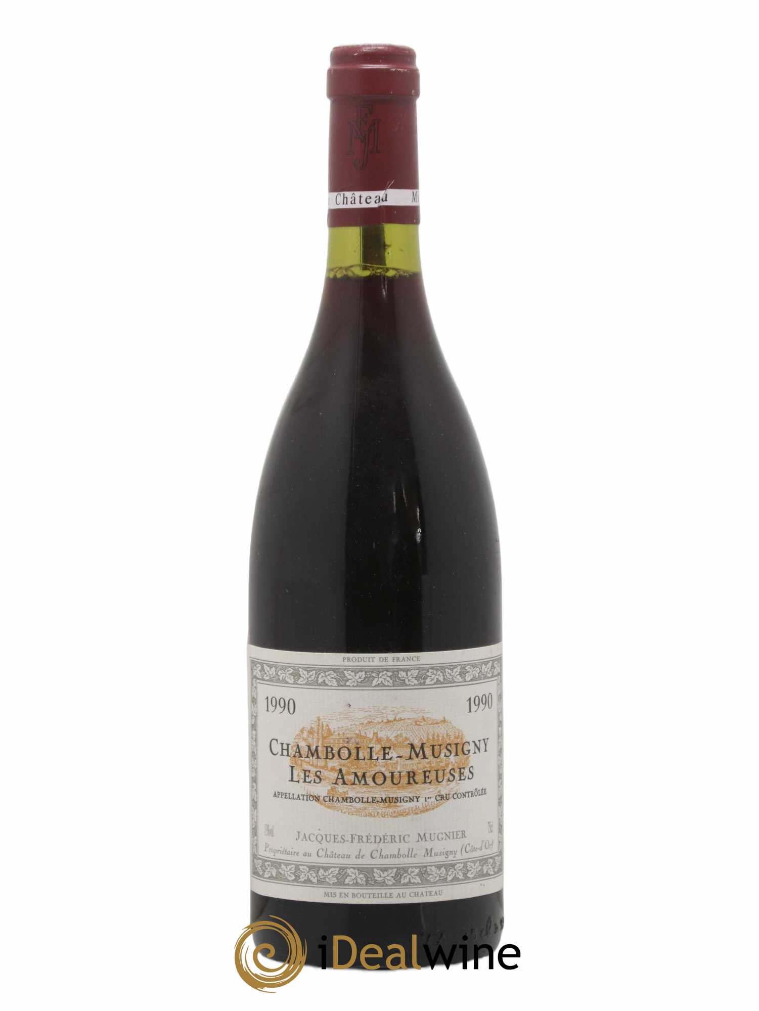 Chambolle-Musigny 1er Cru Les Amoureuses Jacques-Frédéric Mugnier 1990 - Lot of 1 bottle - 0
