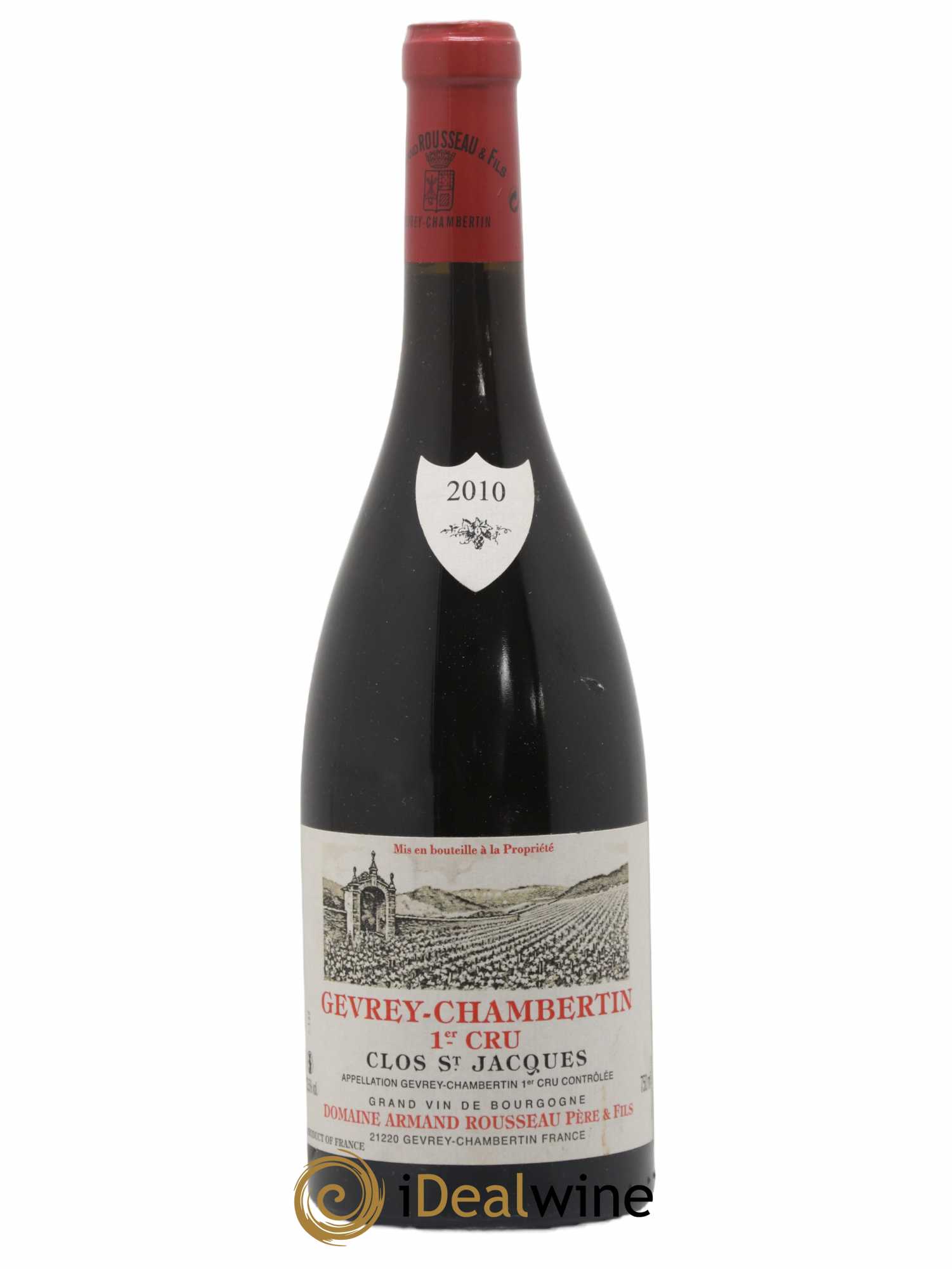 Gevrey-Chambertin 1er Cru Clos Saint-Jacques Armand Rousseau (Domaine) 2010 - Lot de 1 bouteille - 0
