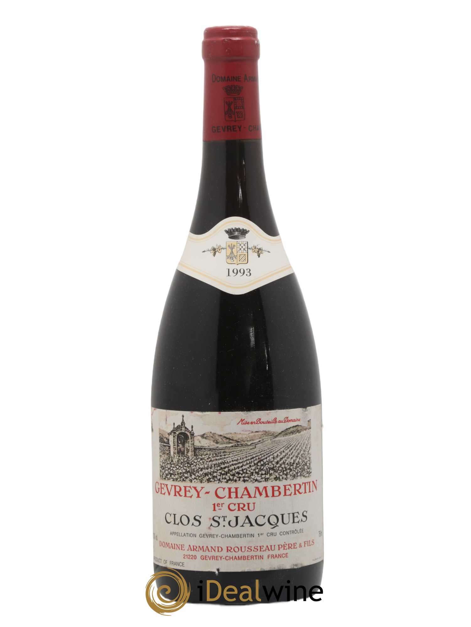 Gevrey-Chambertin 1er Cru Clos Saint-Jacques Armand Rousseau (Domaine) 1993 - Lot of 1 bottle - 0