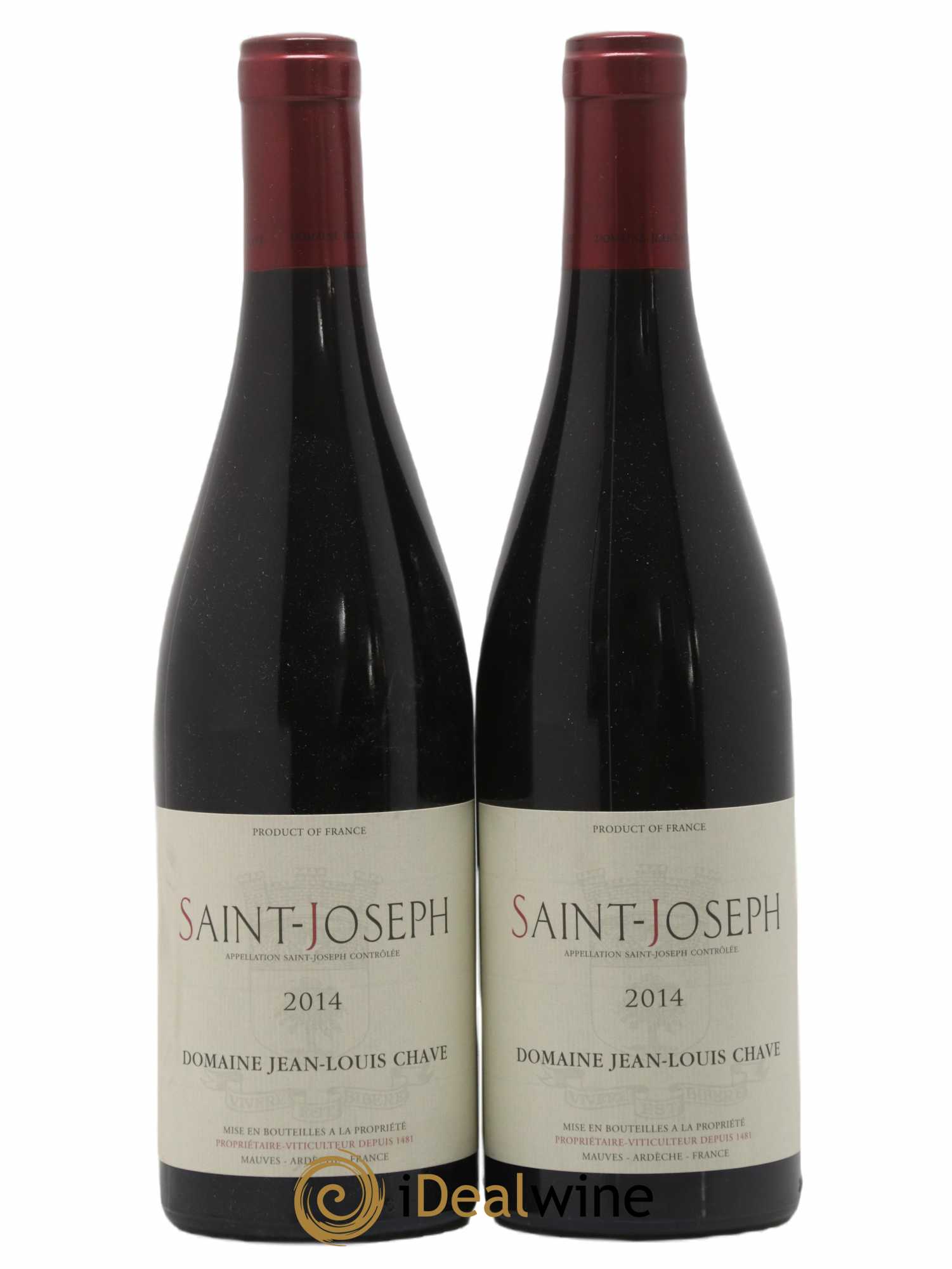 Saint-Joseph Jean-Louis Chave 2014 - Lot de 2 bouteilles - 0