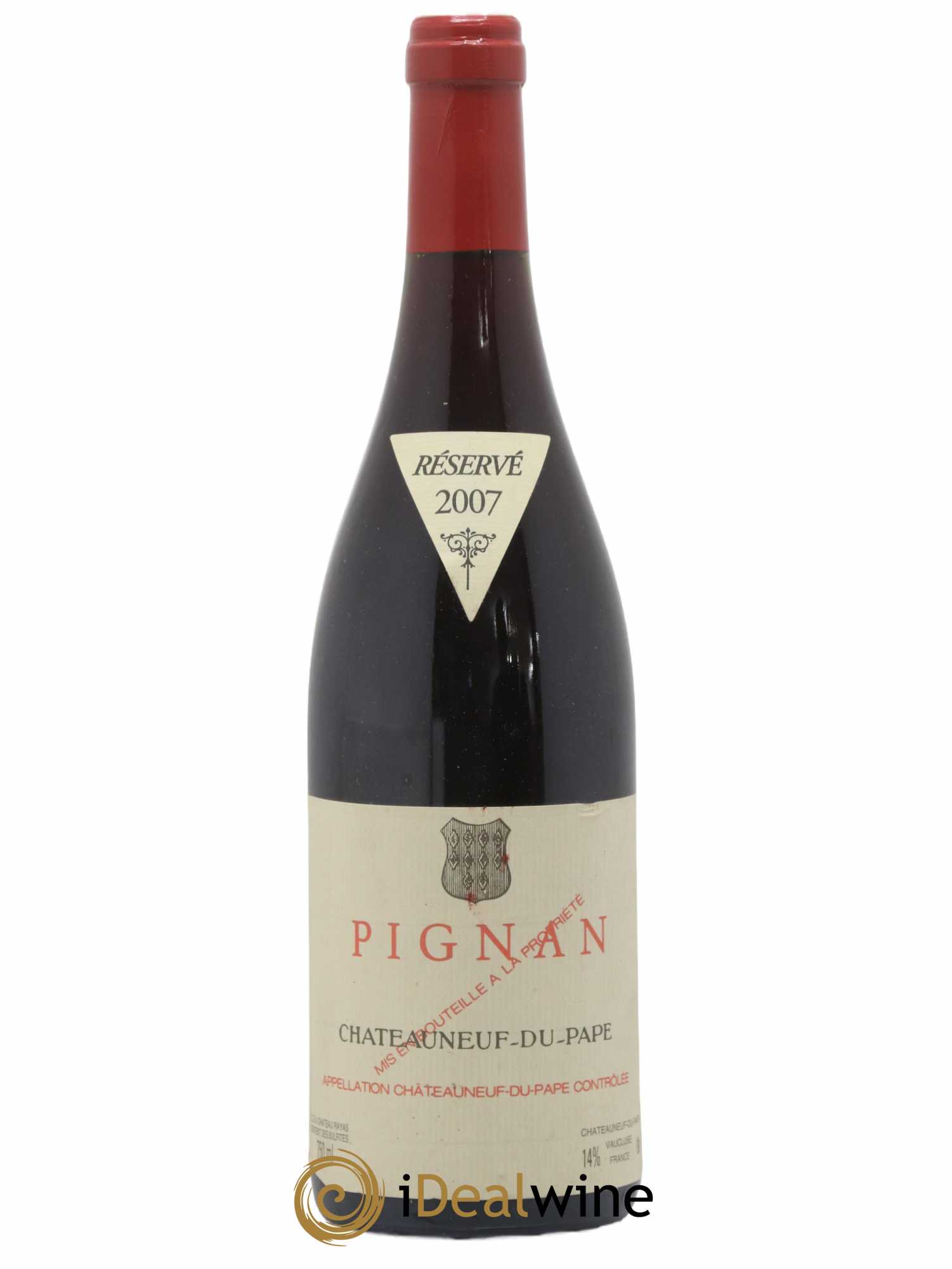 Châteauneuf-du-Pape Pignan Emmanuel Reynaud 2007 - Lot de 1 bouteille - 0