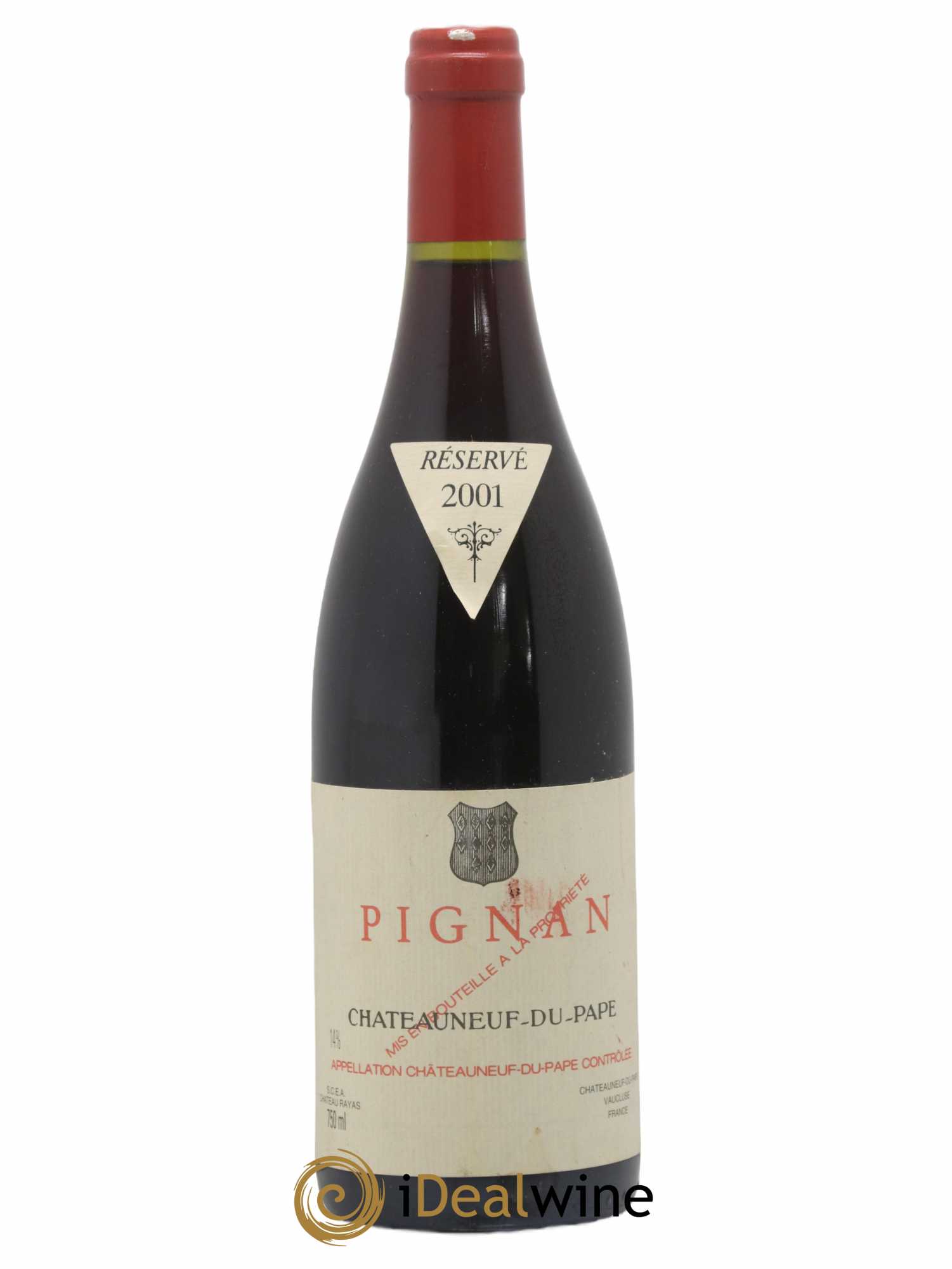 Châteauneuf-du-Pape Pignan Emmanuel Reynaud 2001 - Lot de 1 bouteille - 0