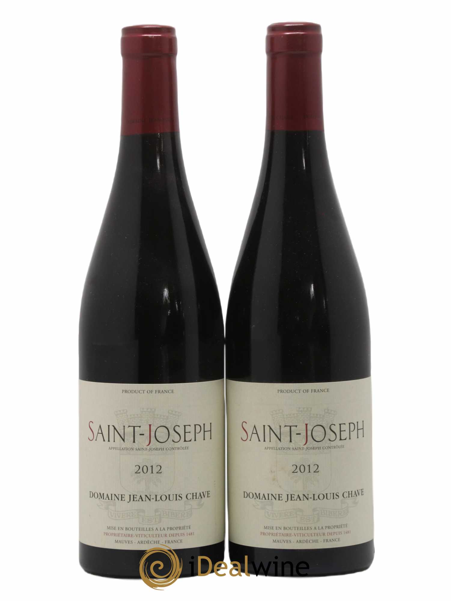 Saint-Joseph Jean-Louis Chave 2012 - Lot de 2 bouteilles - 0