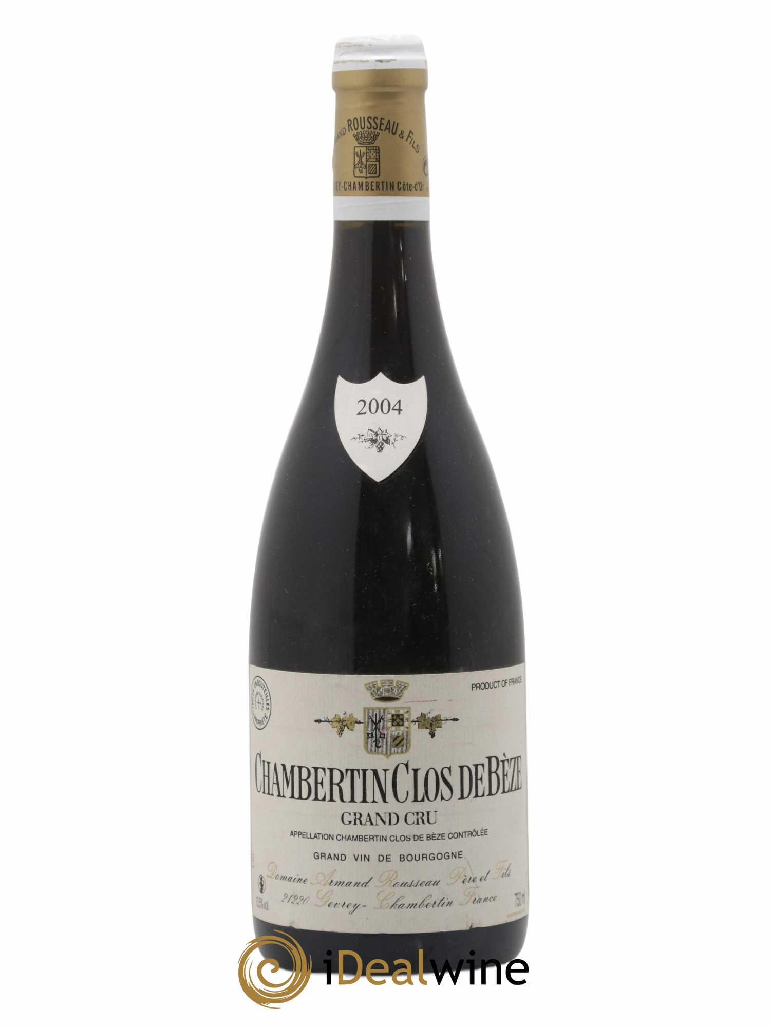 Chambertin Clos de Bèze Grand Cru Armand Rousseau (Domaine) 2004 - Lot de 1 bouteille - 0