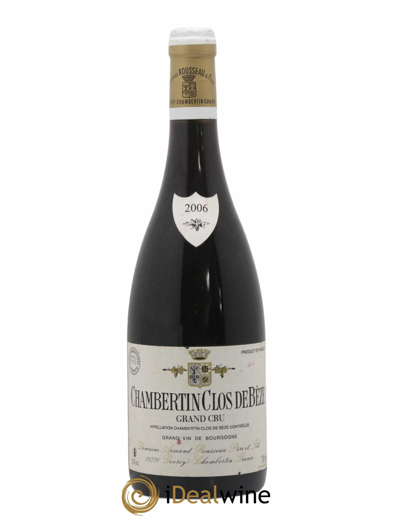 Chambertin Clos de Bèze Grand Cru Armand Rousseau (Domaine) 2006 - Lot de 1 bouteille - 0