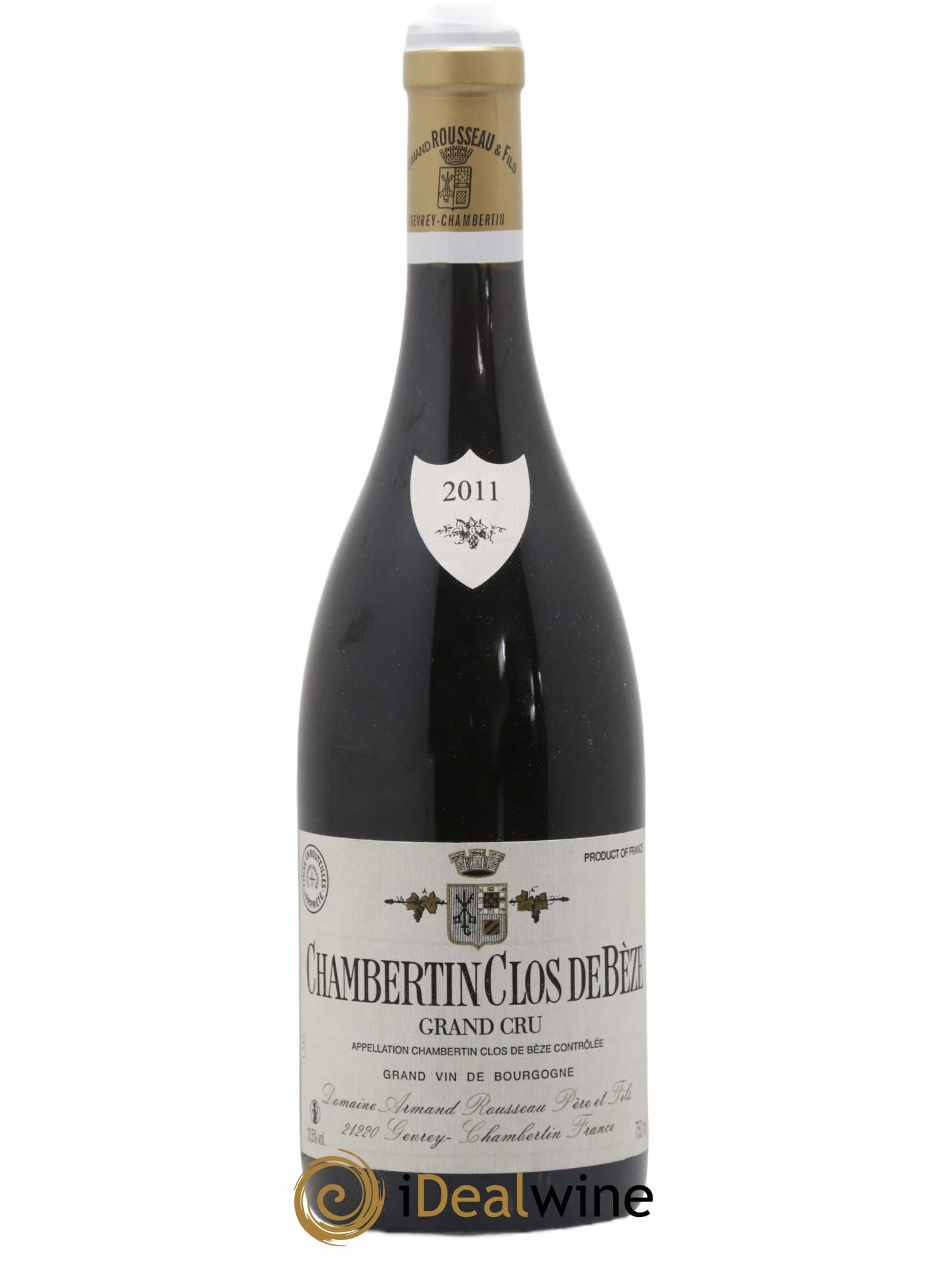 Chambertin Clos de Bèze Grand Cru Armand Rousseau (Domaine) 2011 - Lot de 1 bouteille - 0