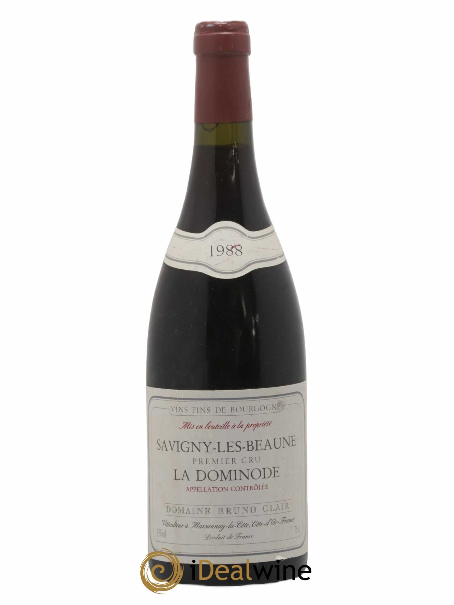 Savigny-lès-Beaune 1er Cru La Dominode Bruno Clair (Domaine) 1988 - Lot of 1 bottle - 0