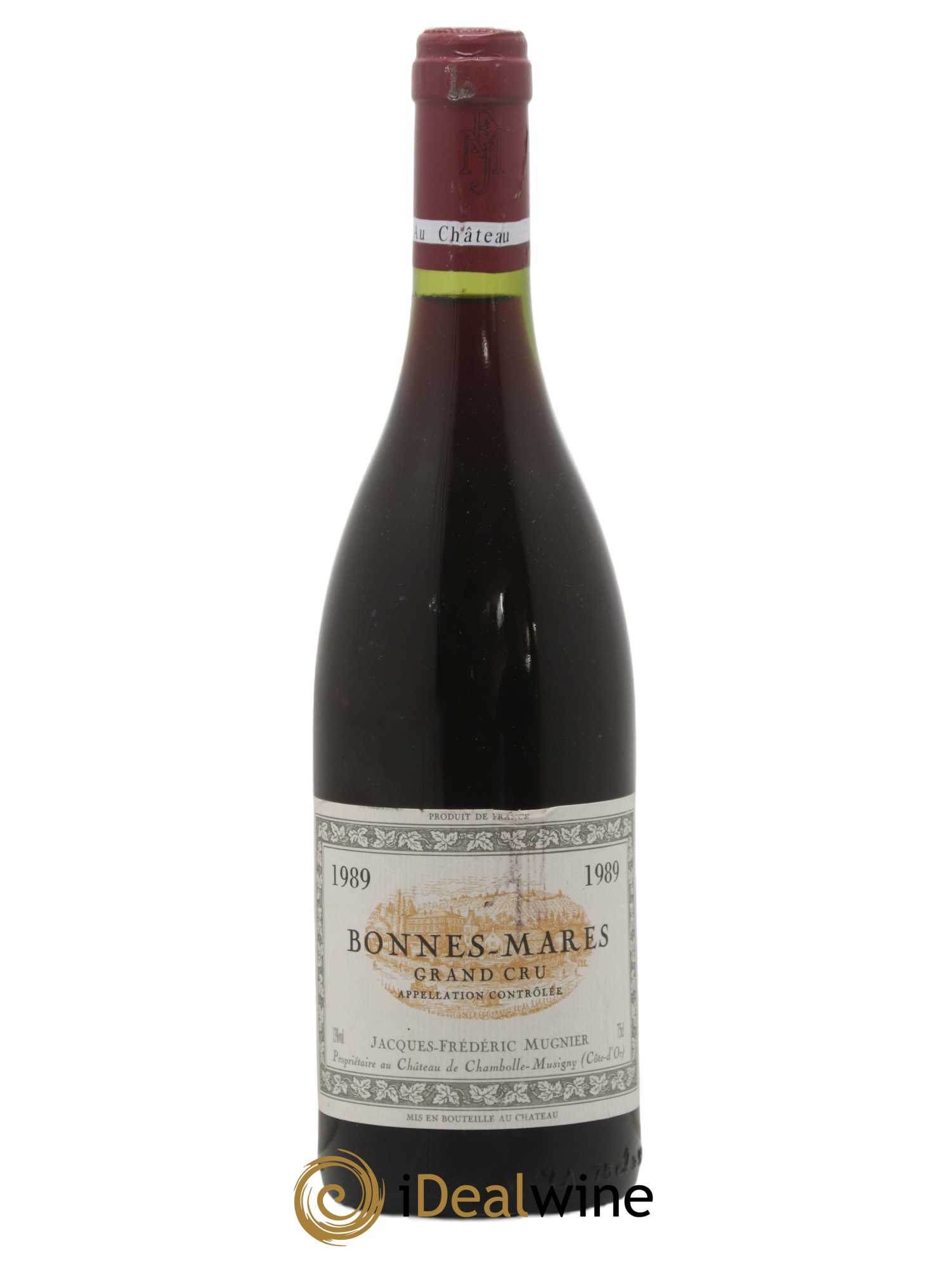 Bonnes-Mares Grand Cru Jacques-Frédéric Mugnier 1989 - Lot of 1 bottle - 0