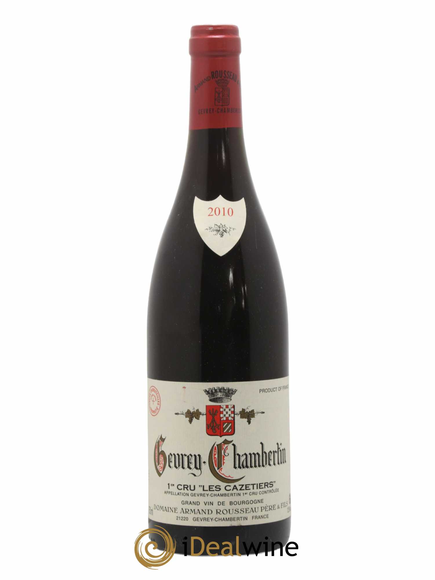 Gevrey-Chambertin 1er Cru Les Cazetiers Armand Rousseau (Domaine) 2010 - Lot de 1 bouteille - 0