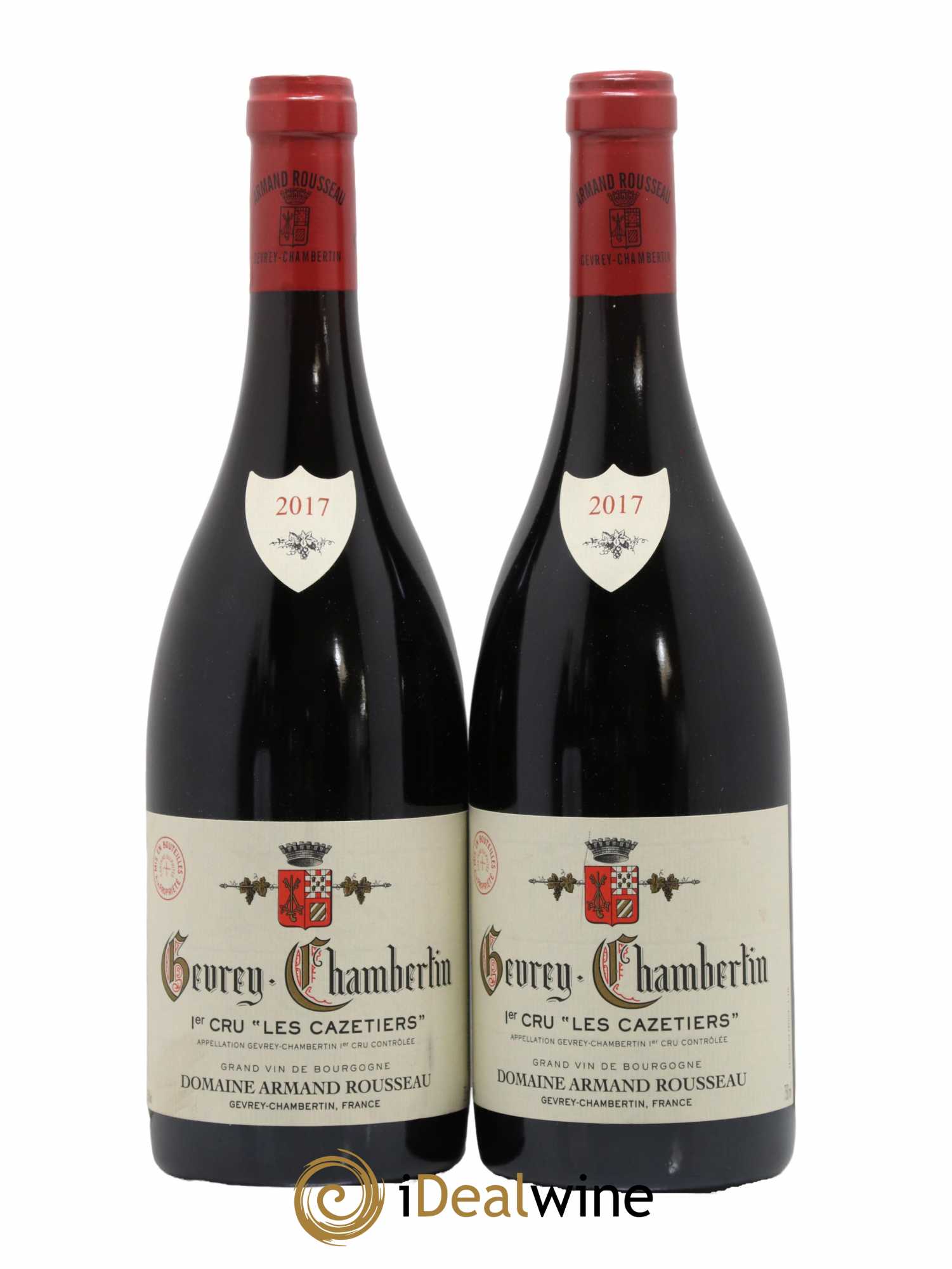 Gevrey-Chambertin 1er Cru Les Cazetiers Armand Rousseau (Domaine) 2017 - Lot de 2 bouteilles - 0