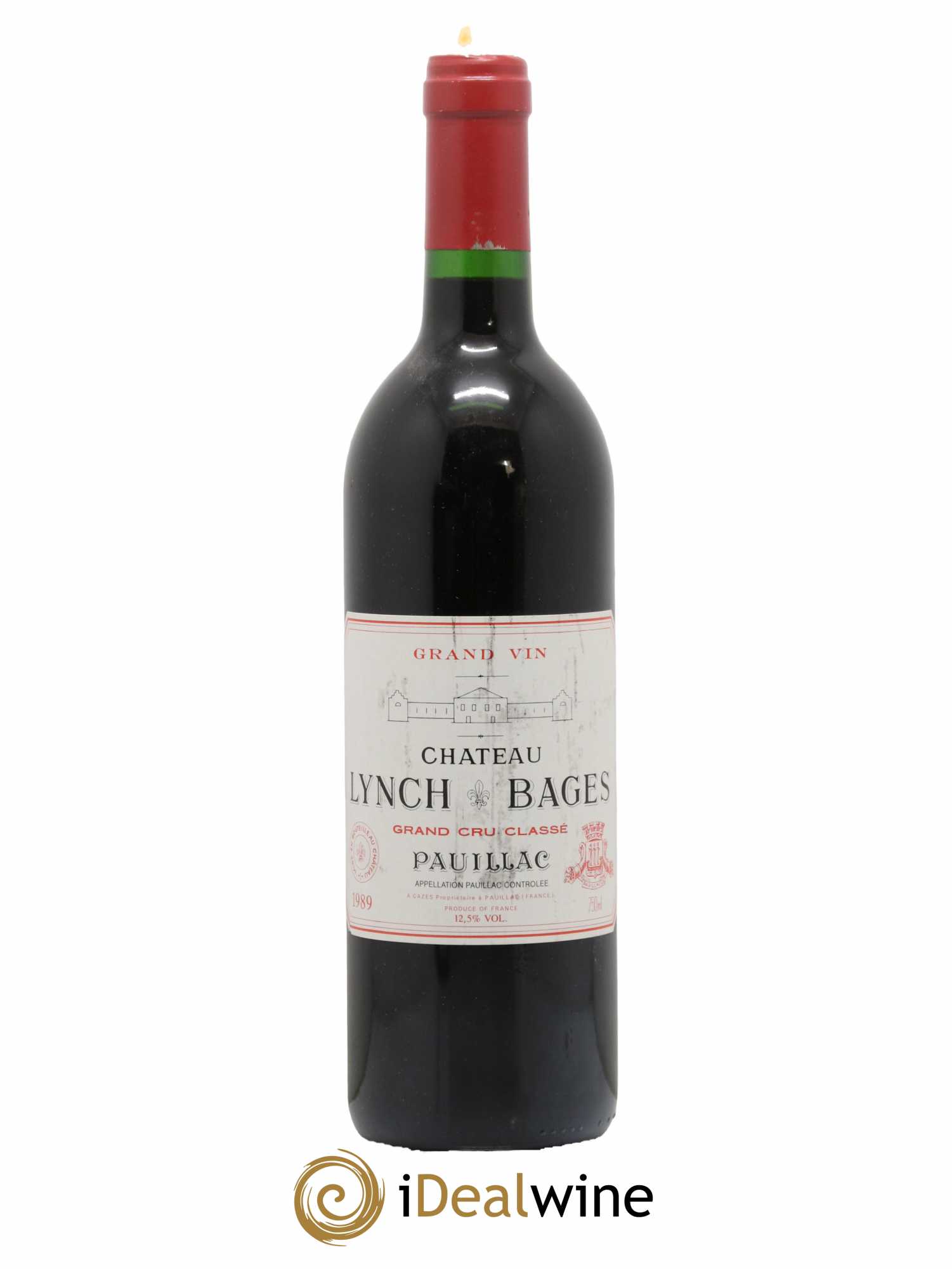 Château Lynch Bages 5ème Grand Cru Classé 1989 - Lot de 1 bouteille - 0
