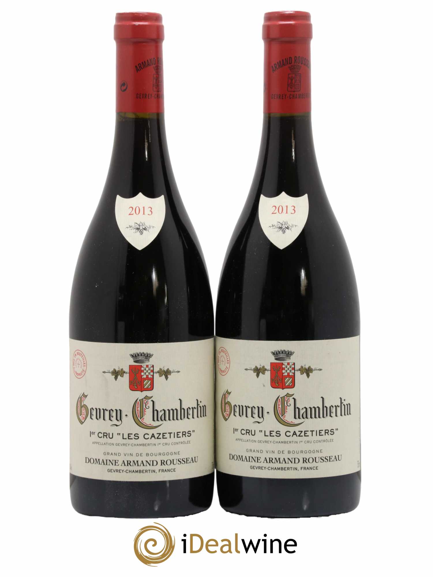 Gevrey-Chambertin 1er Cru Les Cazetiers Armand Rousseau (Domaine) 2013 - Lot de 2 bouteilles - 0