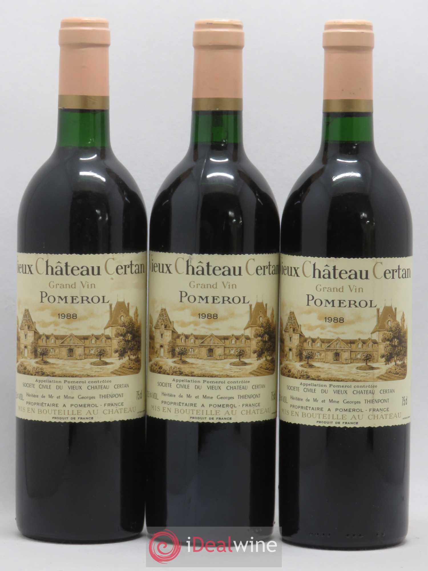 Vieux Château Certan 1988 - Lot de 6 bouteilles - 2