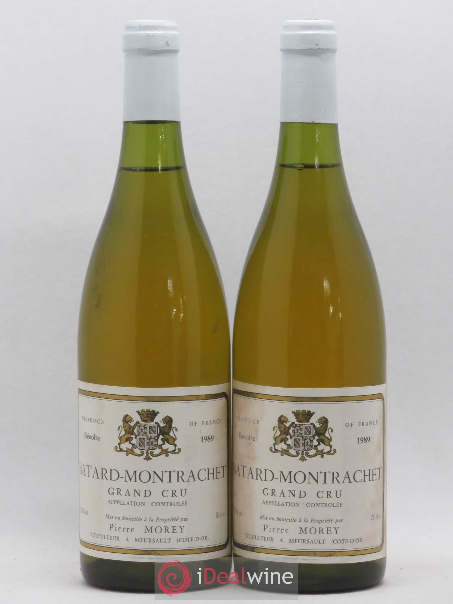 Bâtard-Montrachet Grand Cru Pierre Morey (Domaine) 1989 - Lot de 2 bouteilles - 0