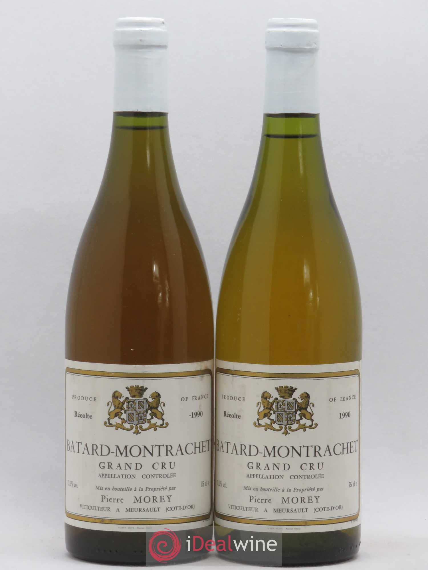 Bâtard-Montrachet Grand Cru Pierre Morey (Domaine) 1990 - Lot de 2 bouteilles - 0
