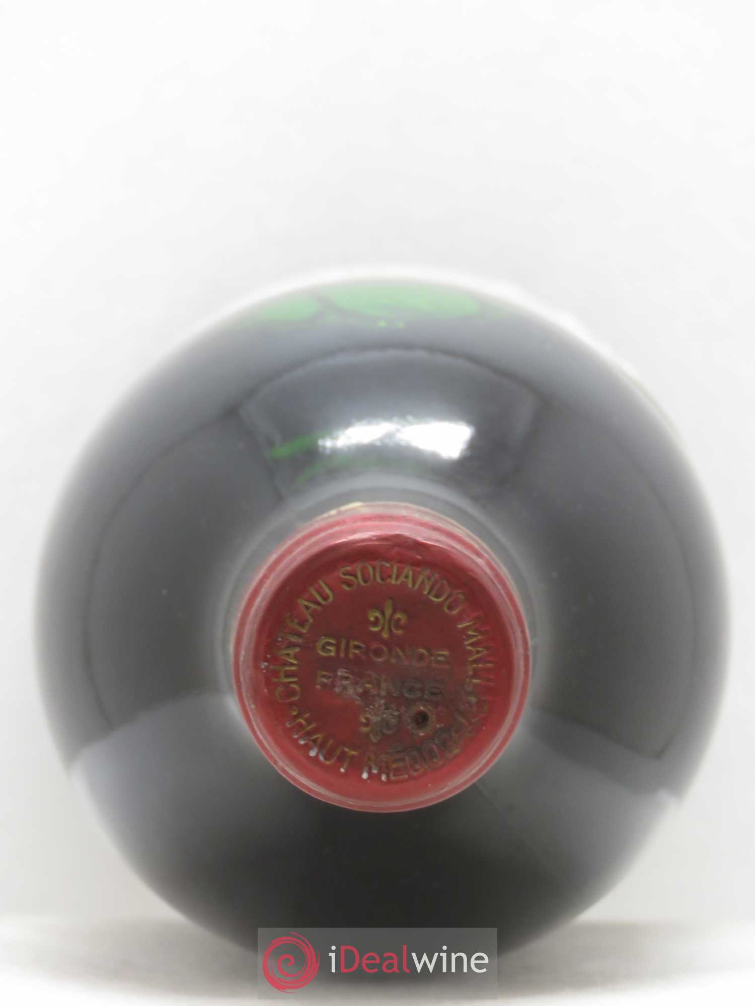 Château Sociando Mallet 1985 - Lot de 1 bouteille - 1