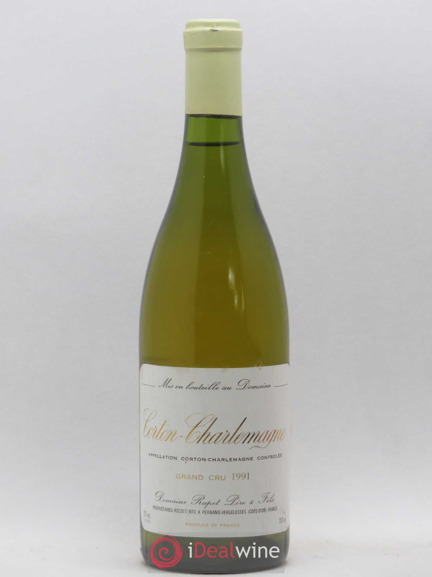 Corton-Charlemagne Grand Cru Rapet Père & Fils 1991 - Lot de 1 bouteille - 0