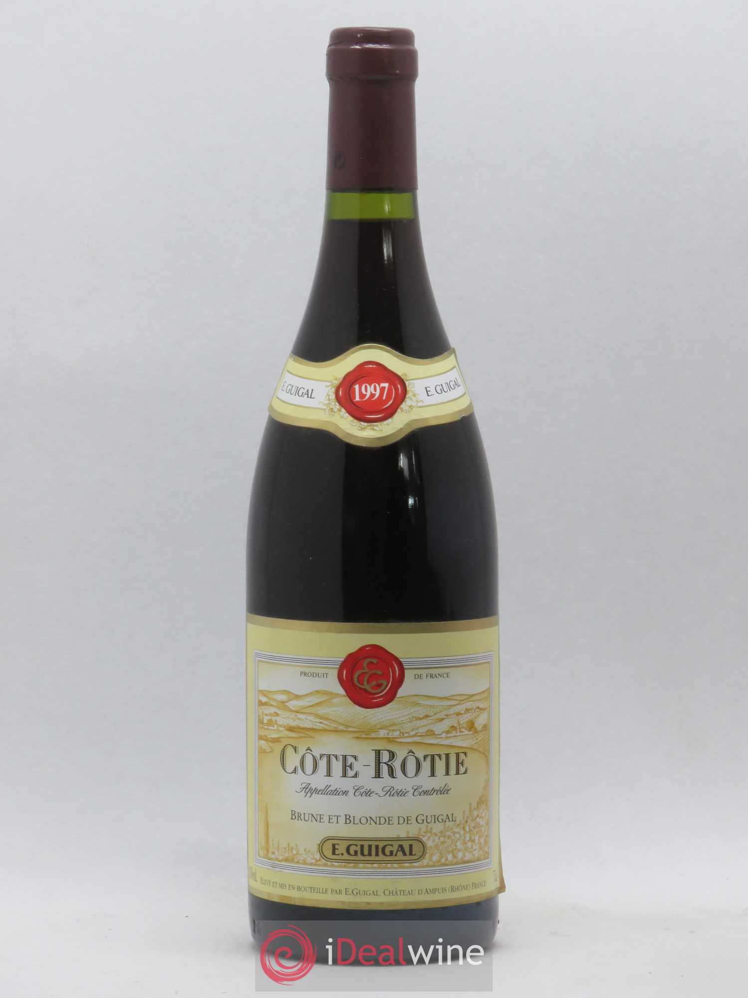 Côte-Rôtie Côtes Brune et Blonde Guigal 1997 - Lot de 1 bouteille - 0