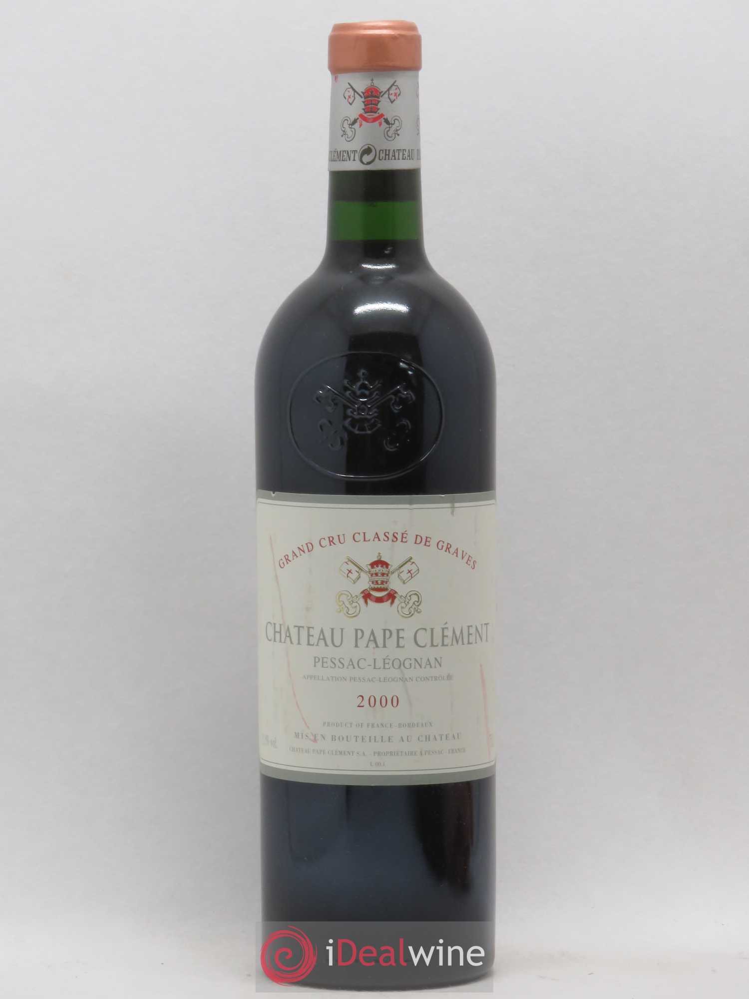 Château Pape Clément Cru Classé de Graves 2000 - Lot de 1 bouteille - 0