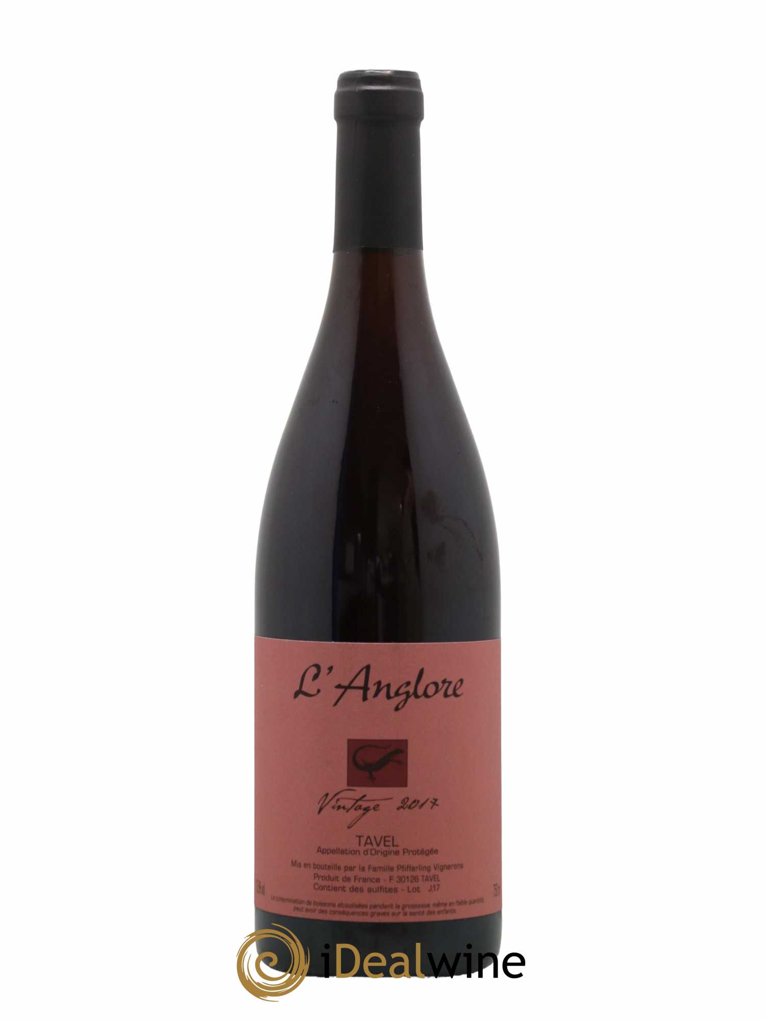 Tavel Vintage L'Anglore 2017 - Lot de 1 bouteille - 0