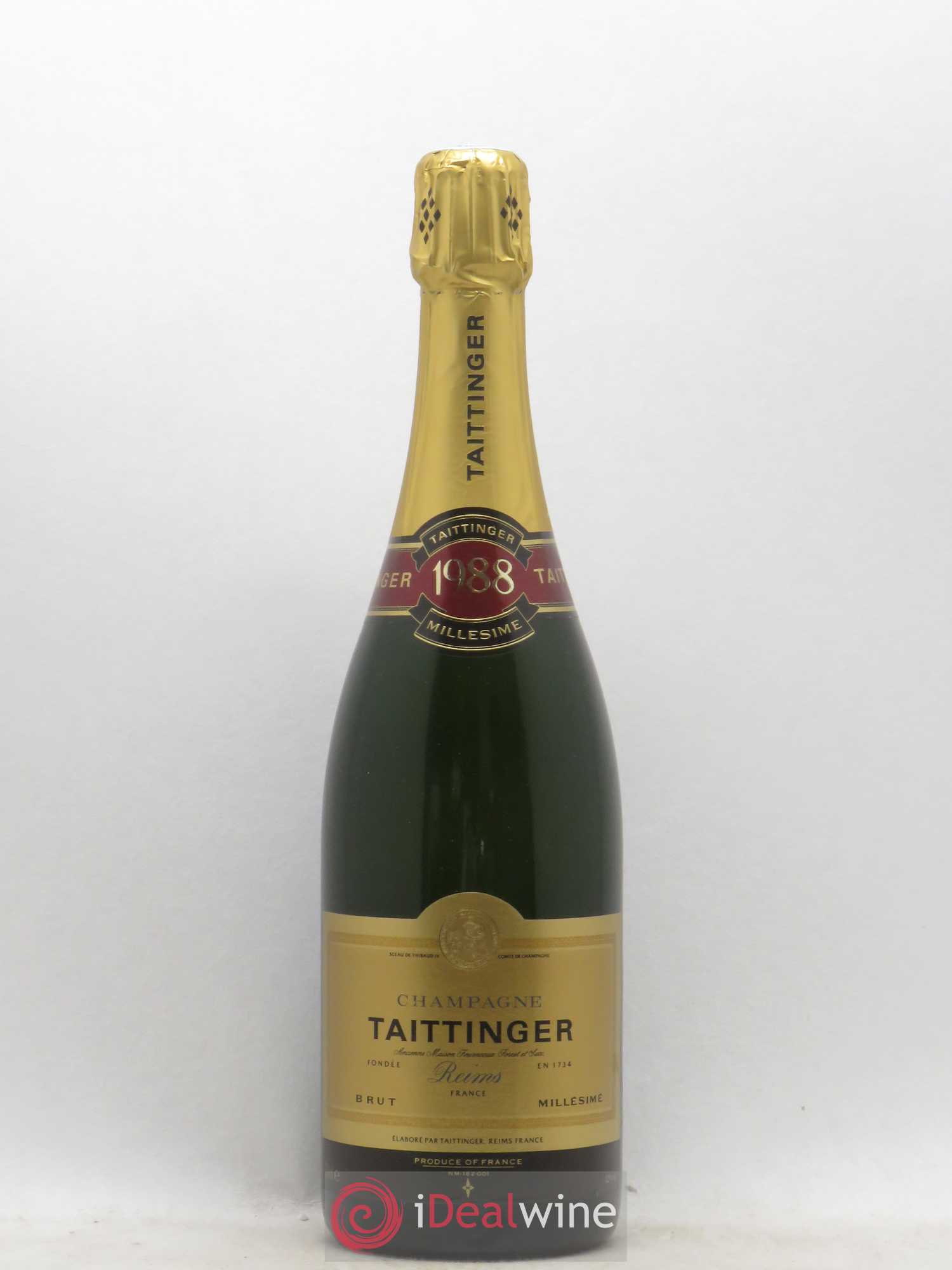 Brut Réserve Taittinger 1988 - Lot de 1 bouteille - 0