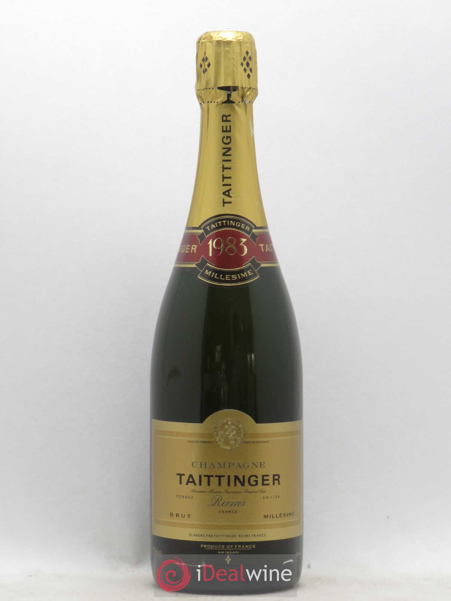 Brut Réserve Taittinger 1983 - Lot de 1 bouteille - 0