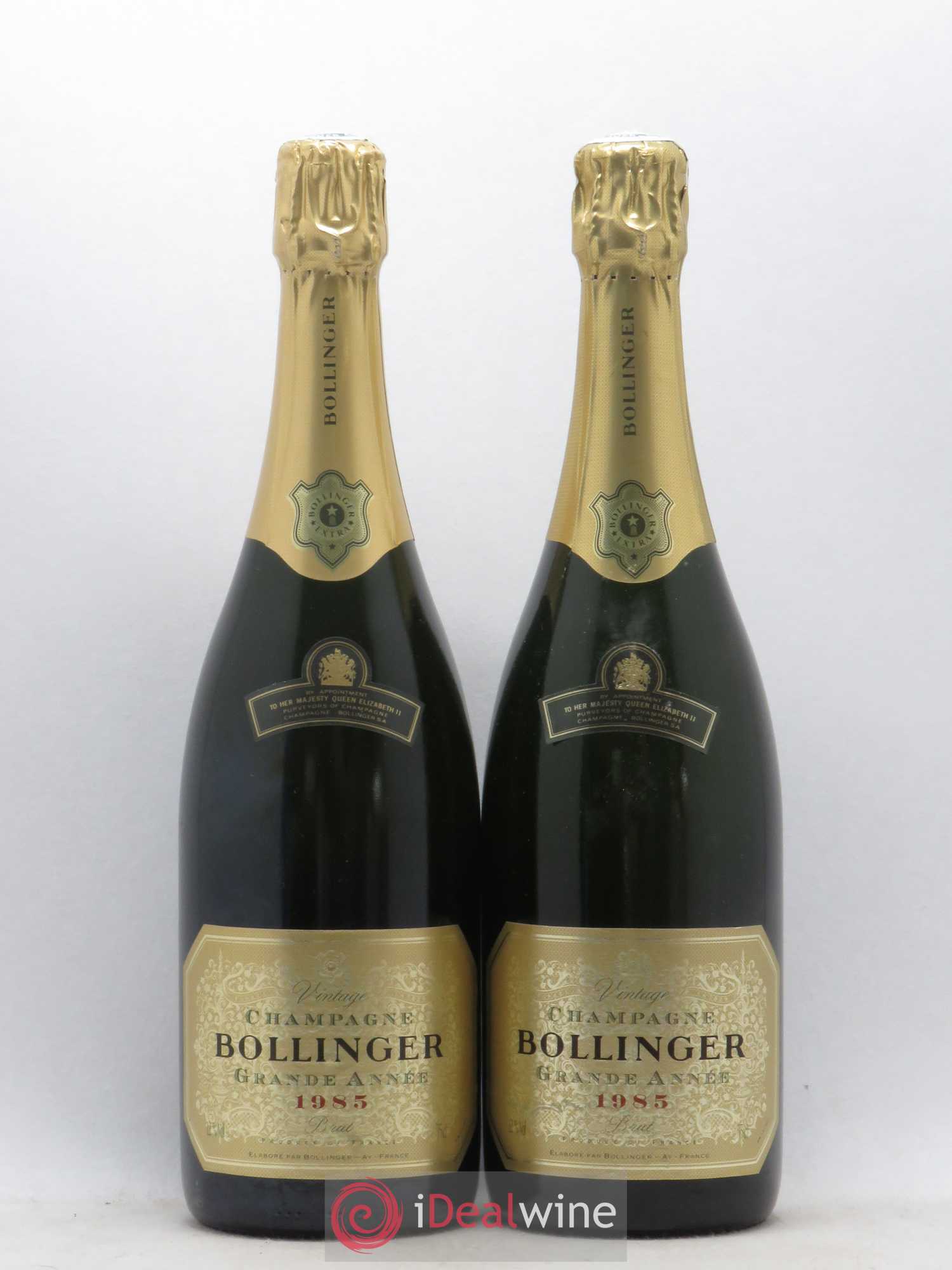 La Grande Année Brut Bollinger 1985 - Lot de 2 bouteilles - 0