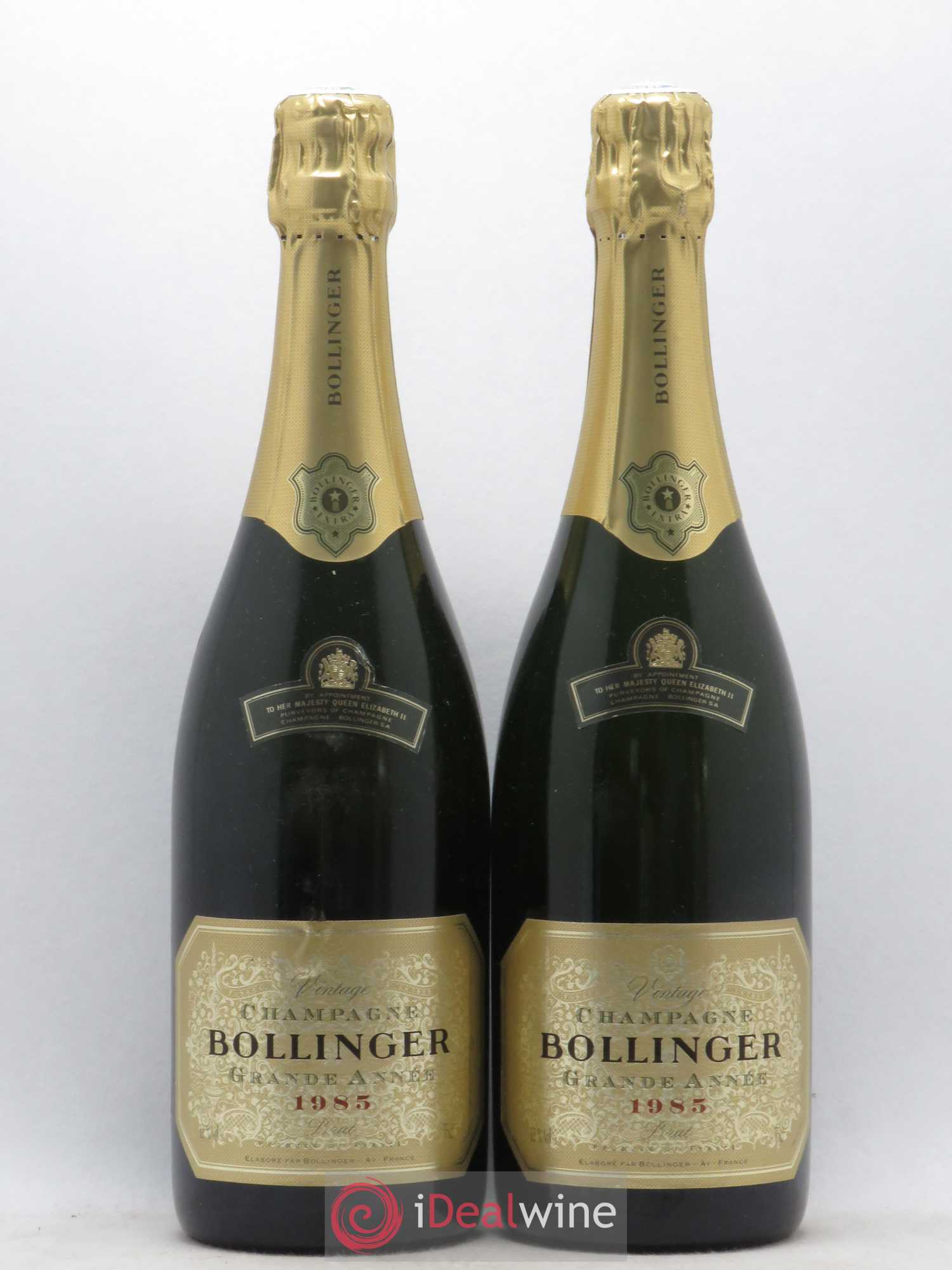 La Grande Année Brut Bollinger 1985 - Lot de 2 bouteilles - 0