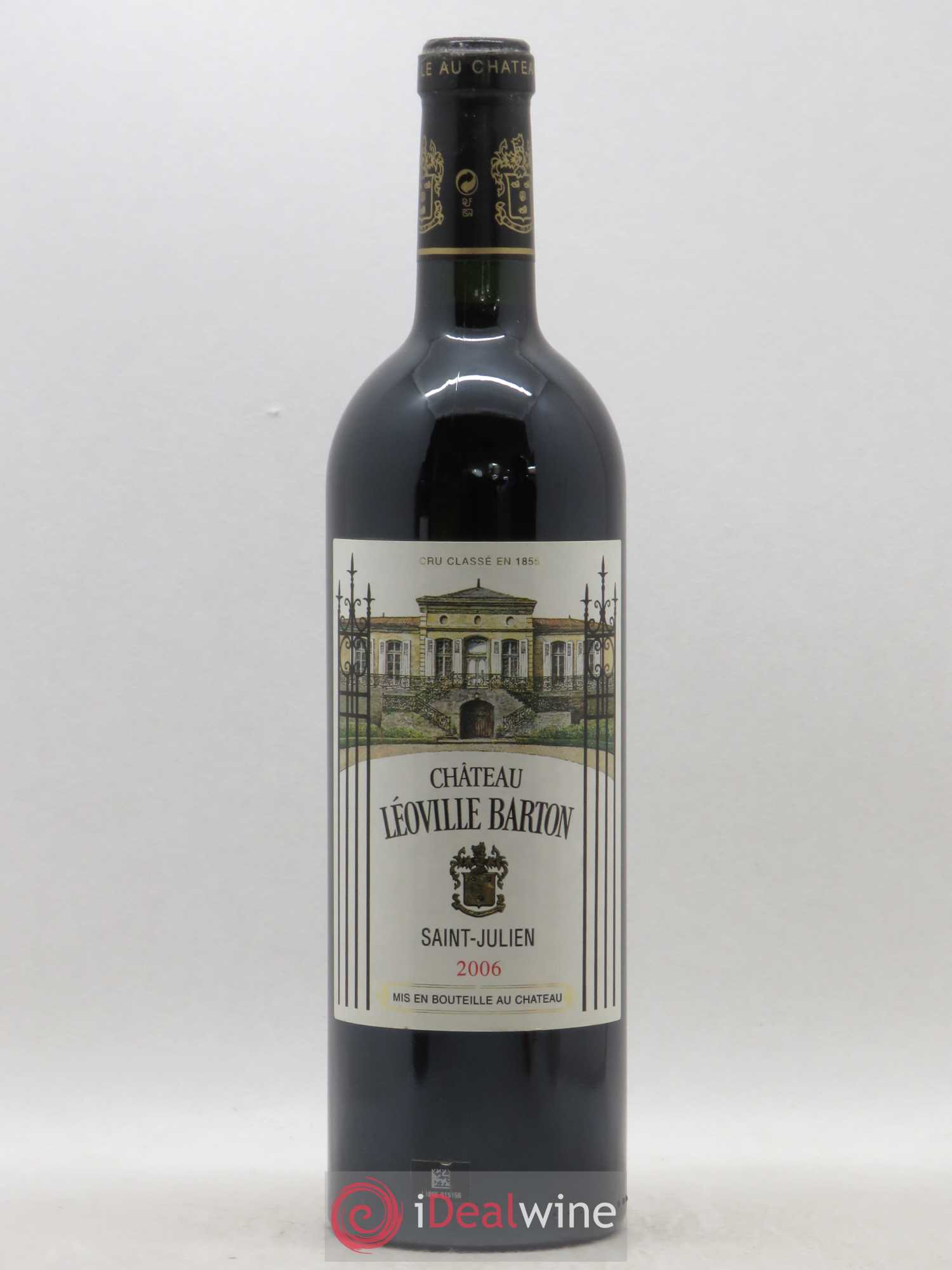 Château Léoville Barton 2ème Grand Cru Classé 2006 - Lot de 1 bouteille - 0