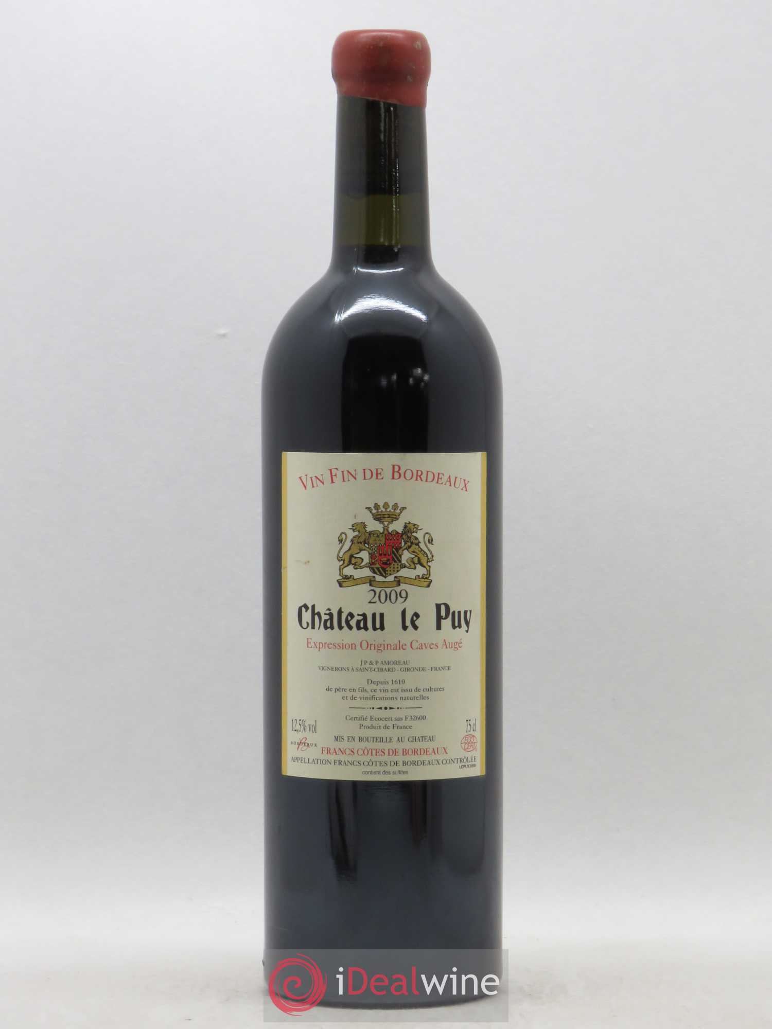 Château Le Puy 2009 - Lot de 1 bouteille - 0