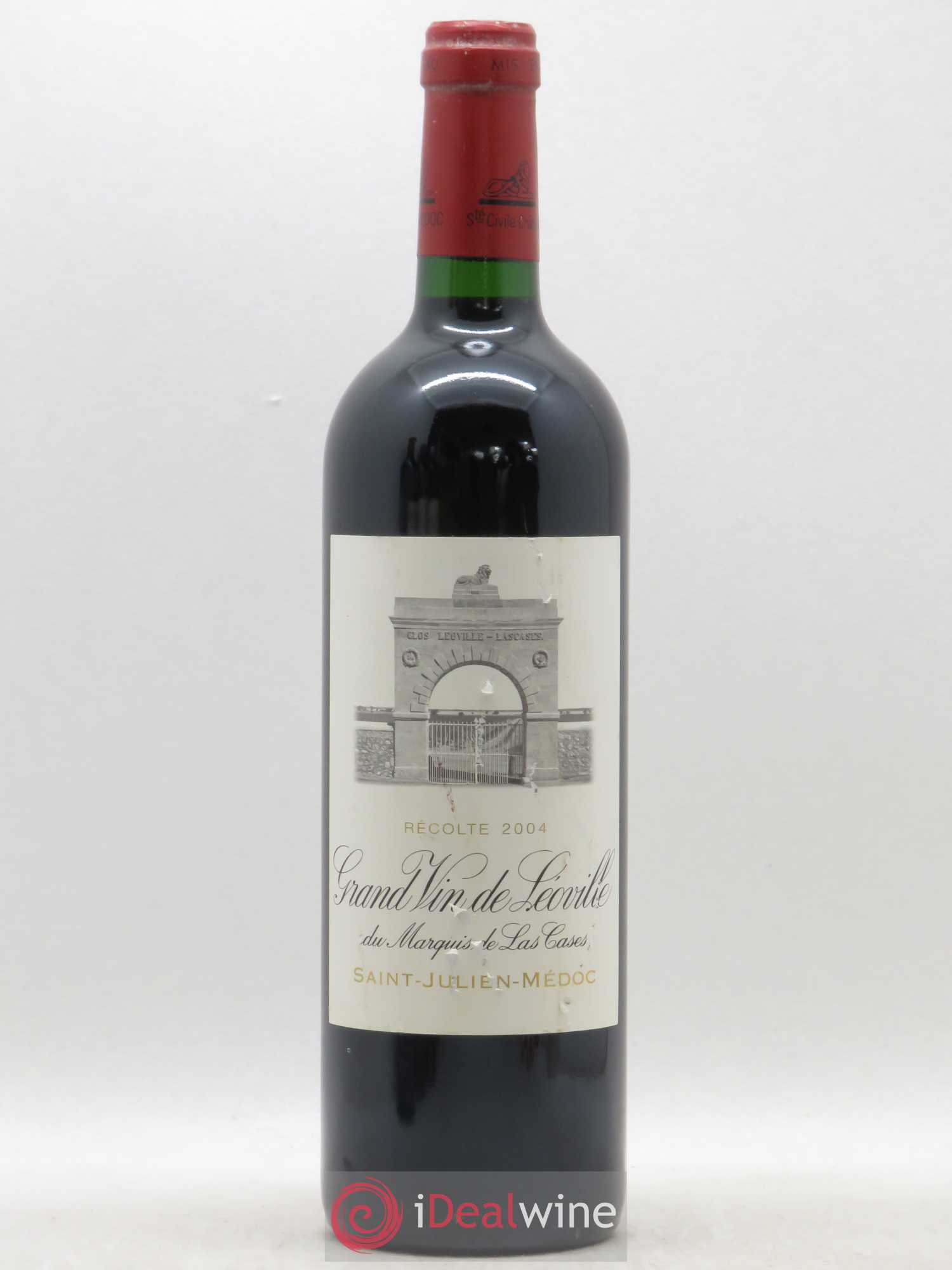 Château Léoville Las Cases 2ème Grand Cru Classé 2004 - Lot de 1 bouteille - 0