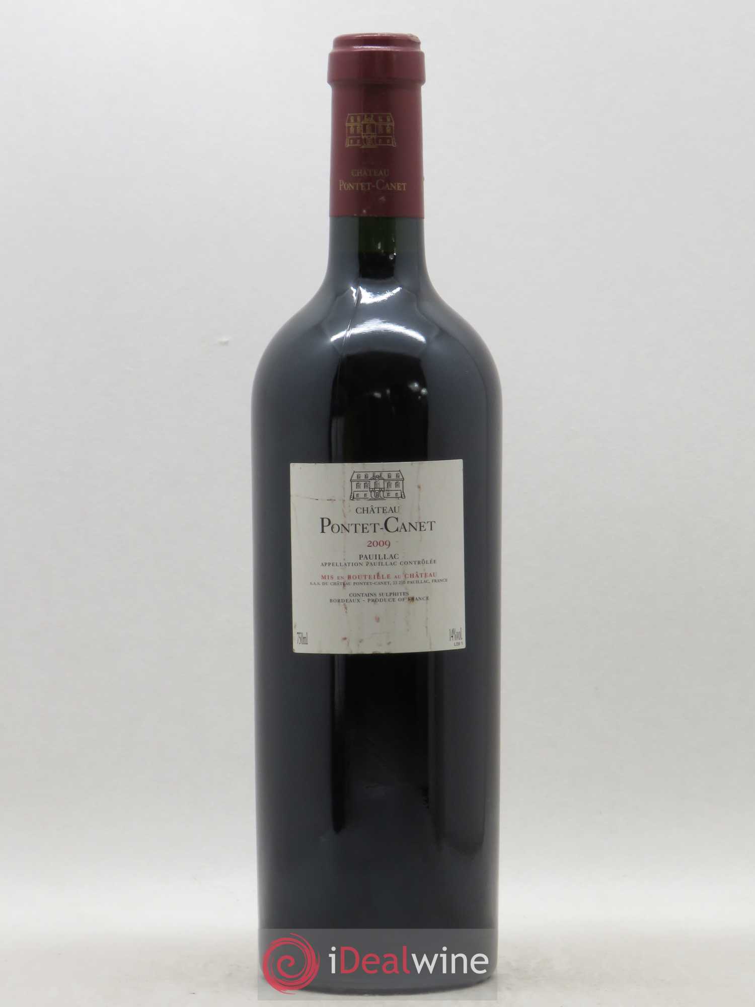 Château Pontet Canet 5ème Grand Cru Classé 2009 - Lot de 1 bouteille - 1