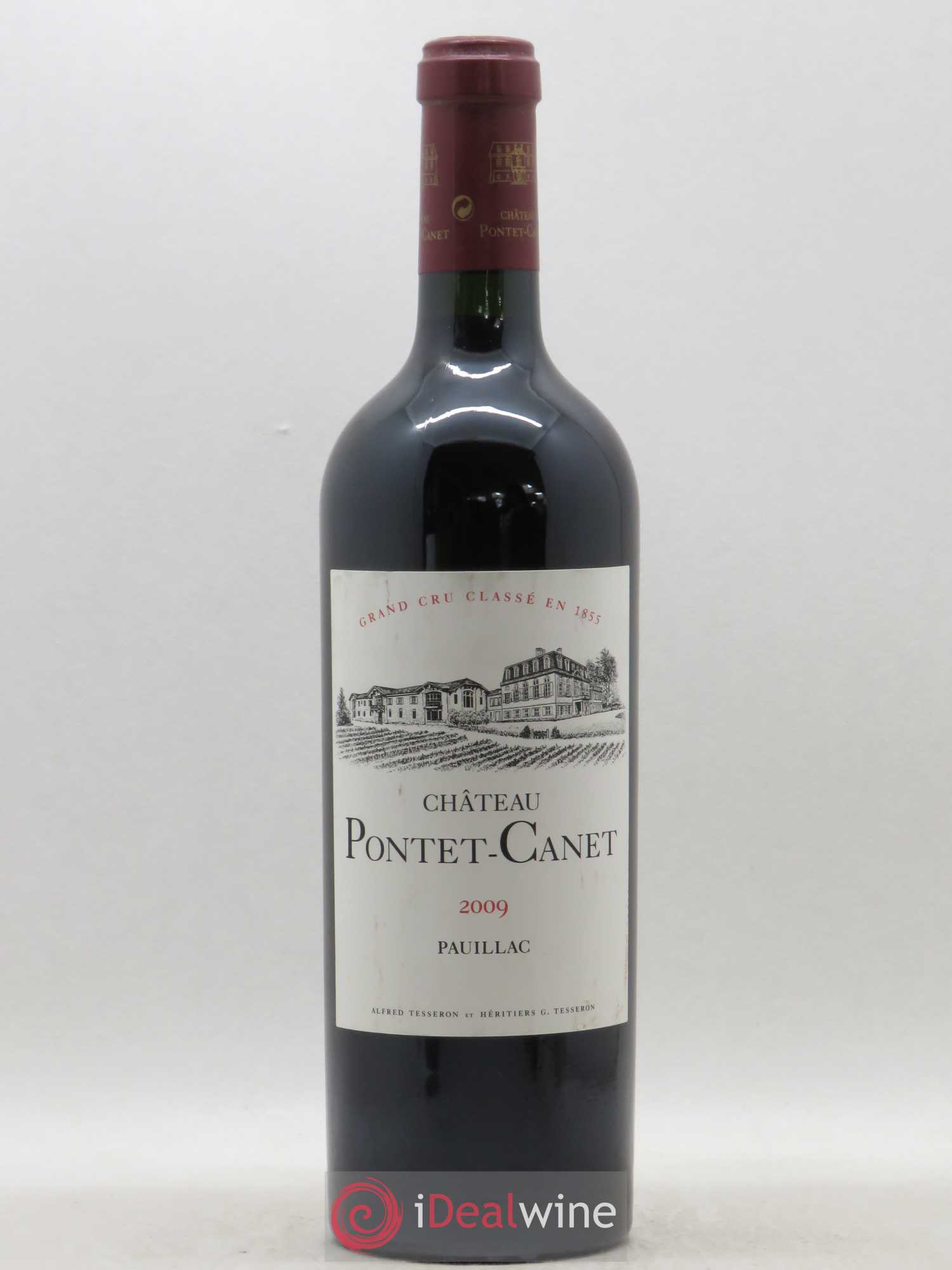 Château Pontet Canet 5ème Grand Cru Classé 2009 - Lot de 1 bouteille - 0